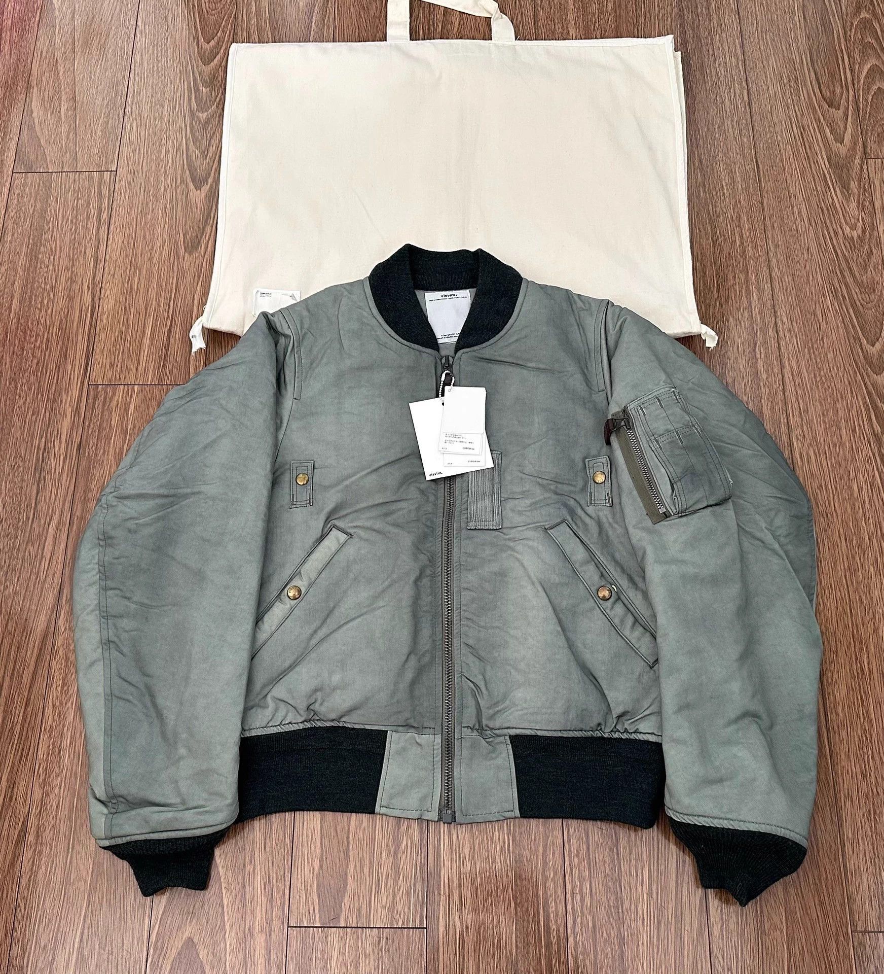 Visvim VISVIM 15AW THORSON JKT STARS FLAG MA1 1 Size US S / EU 44-46 / 1 - 1 Thumbnail