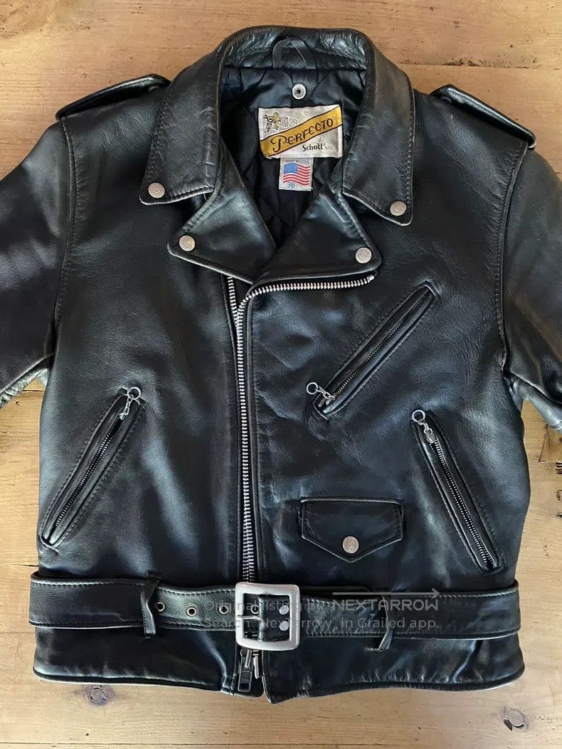 Schott Schott Leather coat Size US S / EU 44-46 / 1 - 2 Thumbnail
