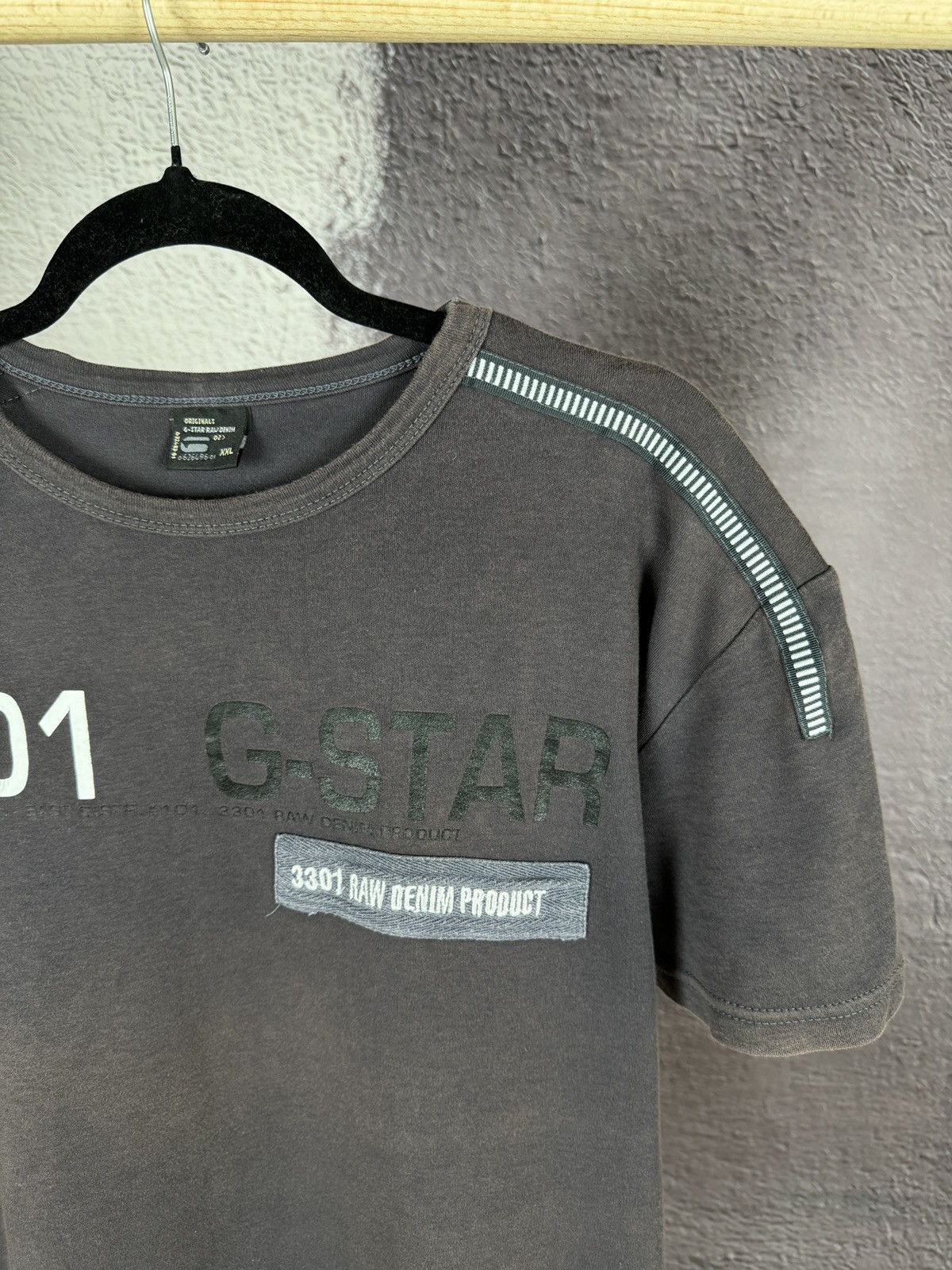 G-Star × Vintage G-Star Raw vintage 90s y2k faded tee shirt Size US L / EU 52-54 / 3 - 4 Thumbnail