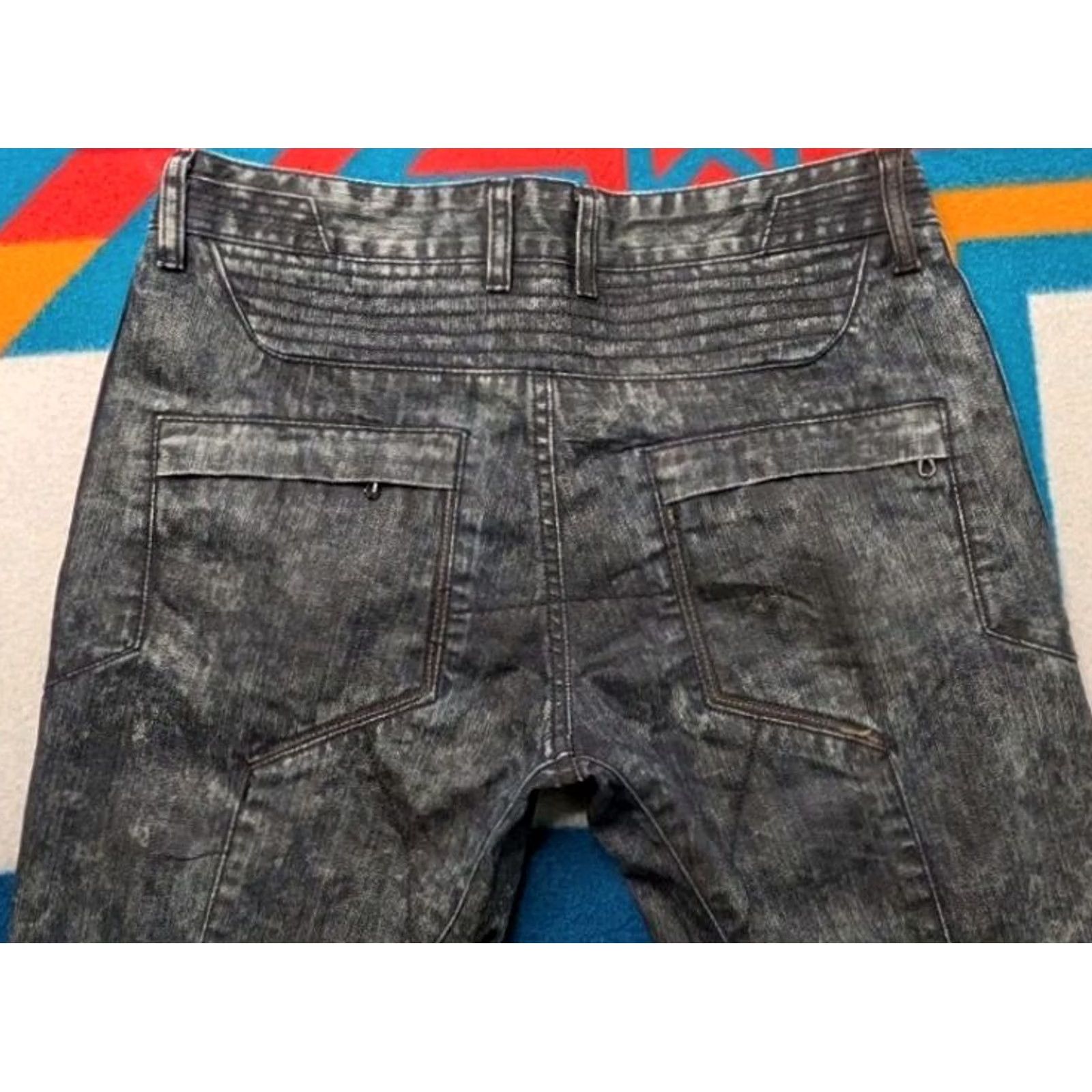 Vintage Intermezzo Japanese Selvedge Denim Jeans 32x33 Japan C3 M29 Y86 KO ReVirth Stars Size US 32 / EU 48 - 4 Thumbnail