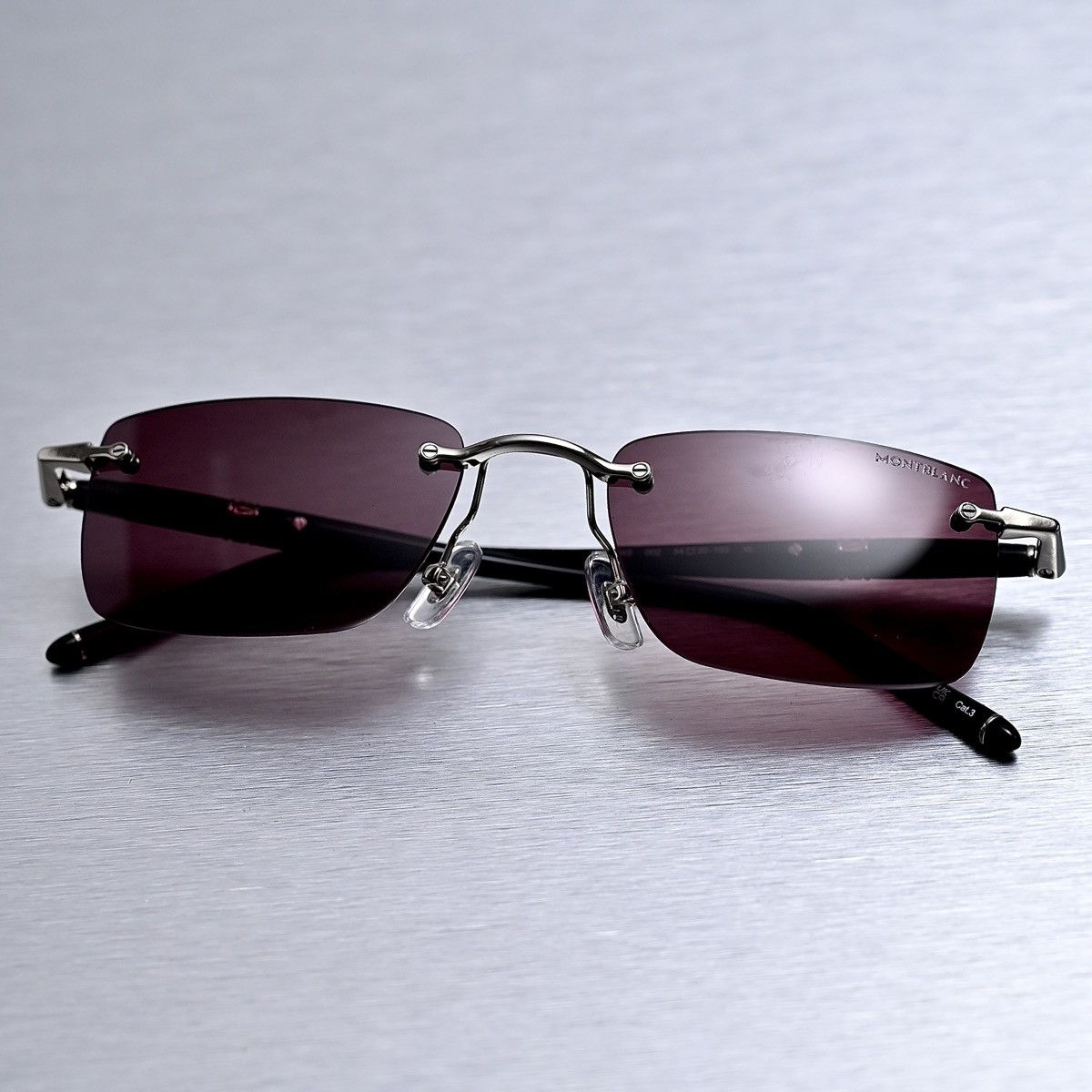 Montblanc MONTBLANC MB0344S SUNGLASSES Size ONE SIZE - 7 Thumbnail