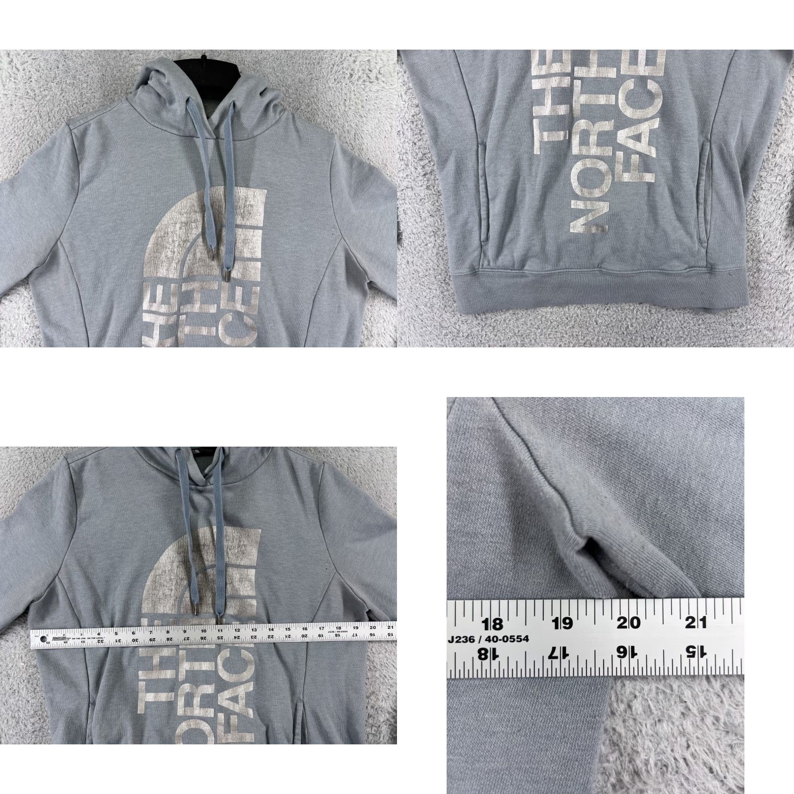 The North Face VINTAGE The North Face Hoodie Mens L Black Full Zip Hooded Pockets Cotton Polyester Blend Baseball Activewear Winter 90s Size L / US 10 / IT 46 - 8 Thumbnail