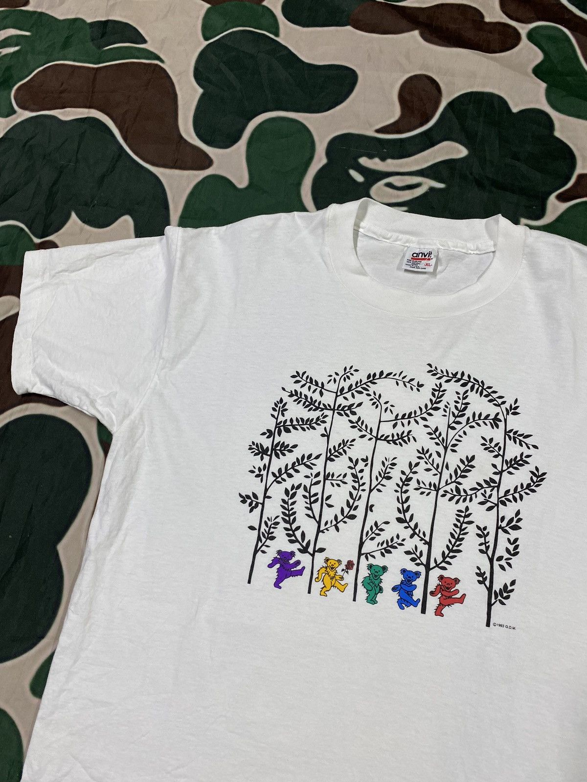 Vintage 90’s Grateful Dead Bears T-Shirt Size XLarge