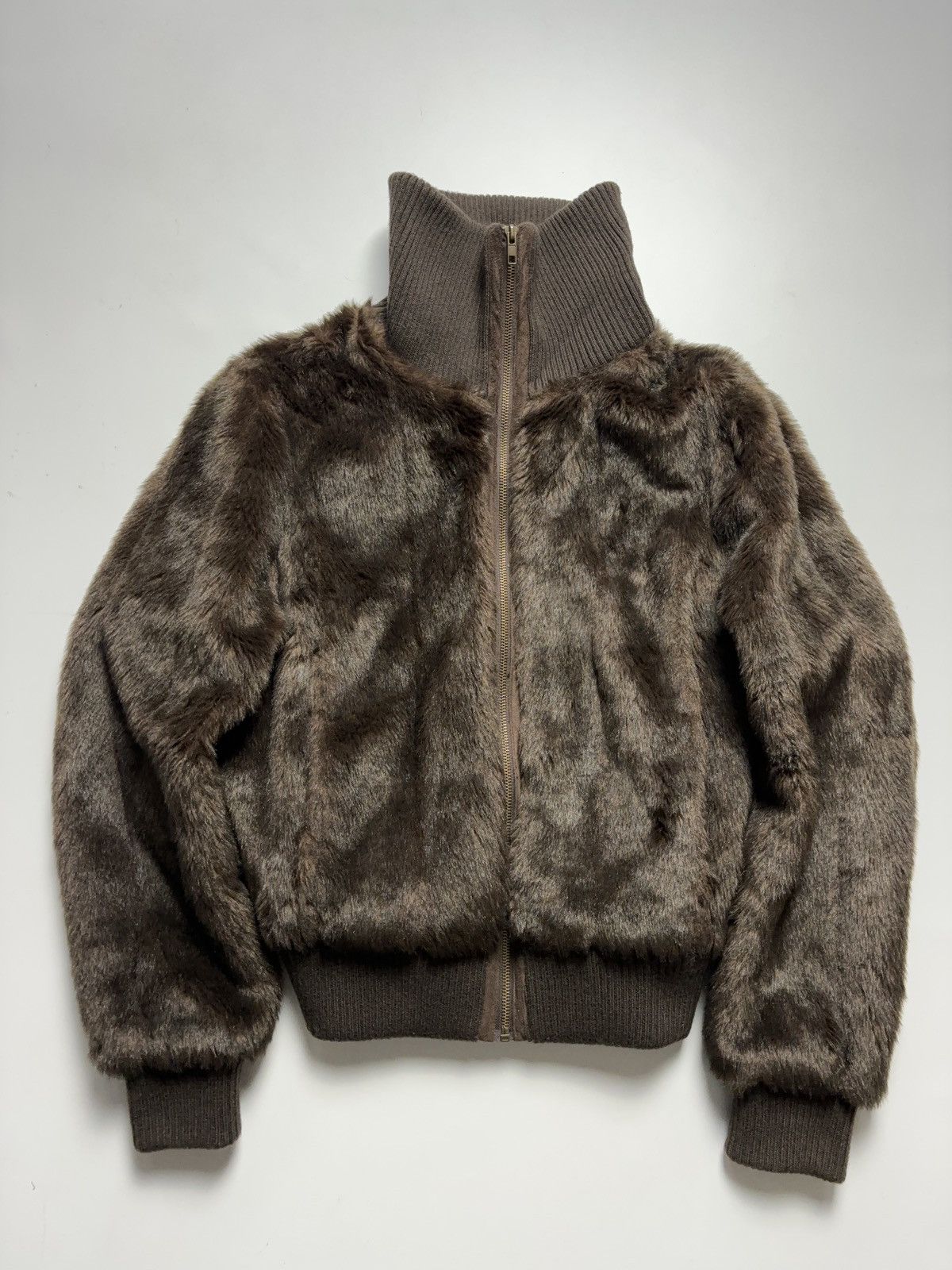 Other VTG Cropped Faux Fur Jacket Size US S / EU 44-46 / 1 - 1 Thumbnail