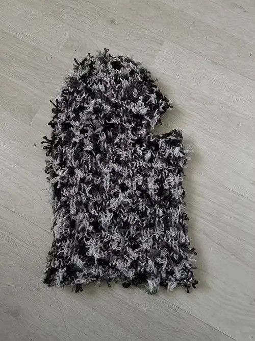 Other Handmade Distressed Knit Balaclava Face Mask Ski Mask Size ONE SIZE - 3 Thumbnail