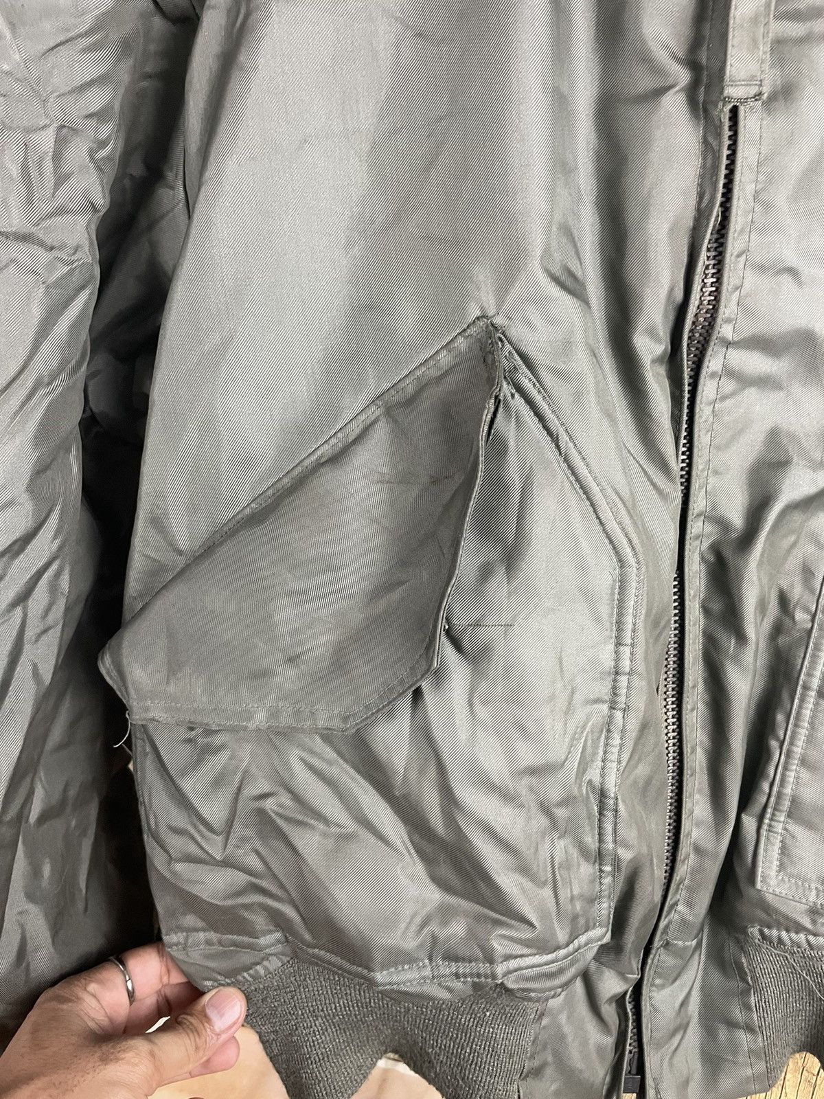 Vintage Vintage Flyer's Bomber Jacket Size US L / EU 52-54 / 3 - 5 Thumbnail