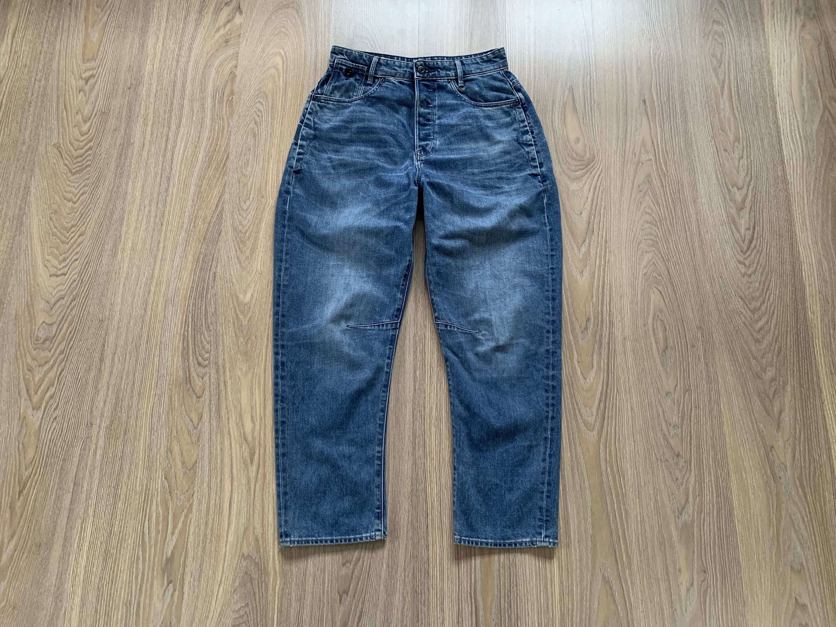 G-Star G Star Raw Women's C-Staq 3d Boyfriend Crop Blue Jeans Size 27" / US 4 / IT 40 - 1 Thumbnail