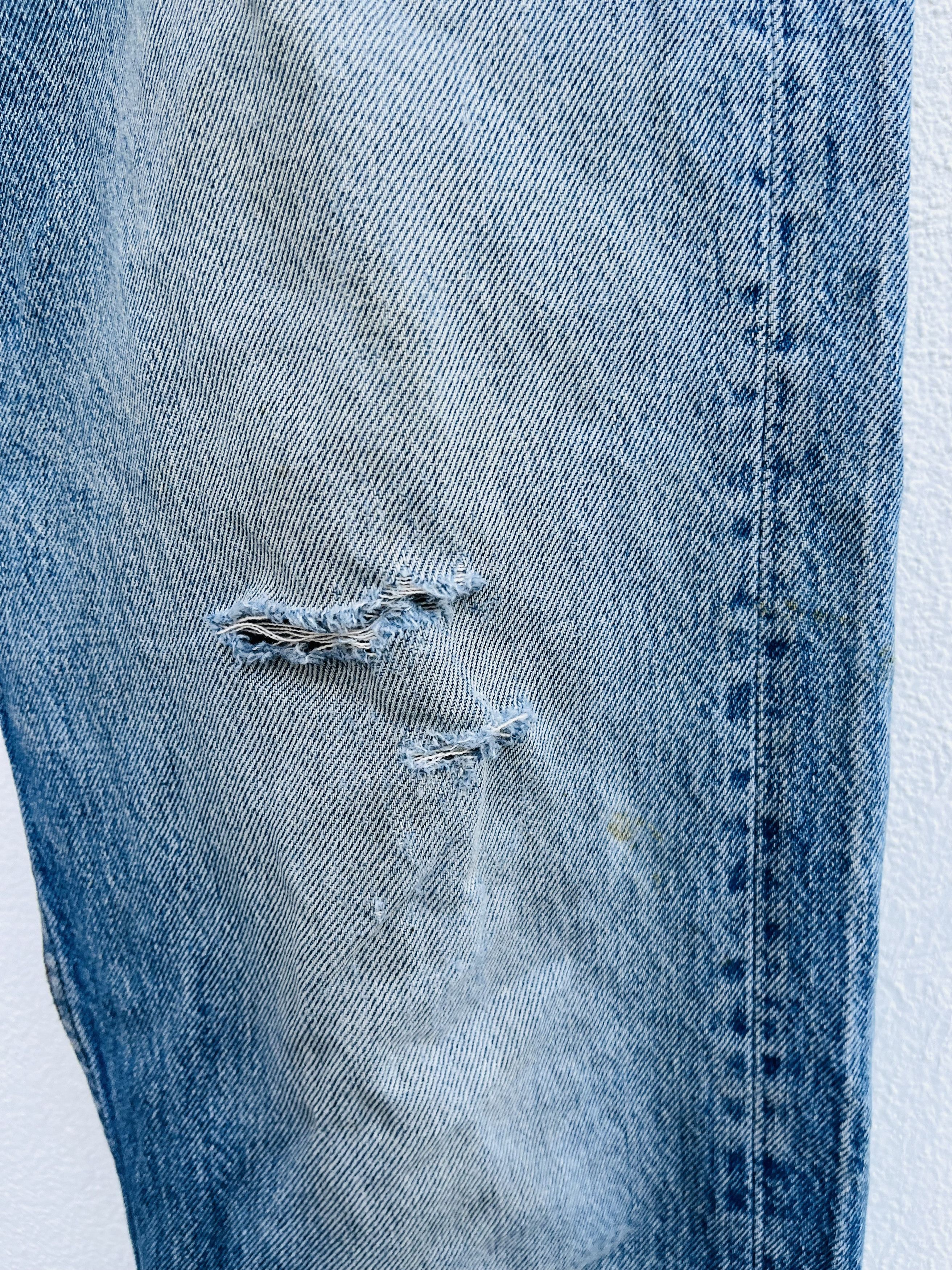 Levi's Vintage Clothing × Vintage Vintage 80s Levis Disressed Designed Fashion Style Size US 32 / EU 48 - 7 Thumbnail