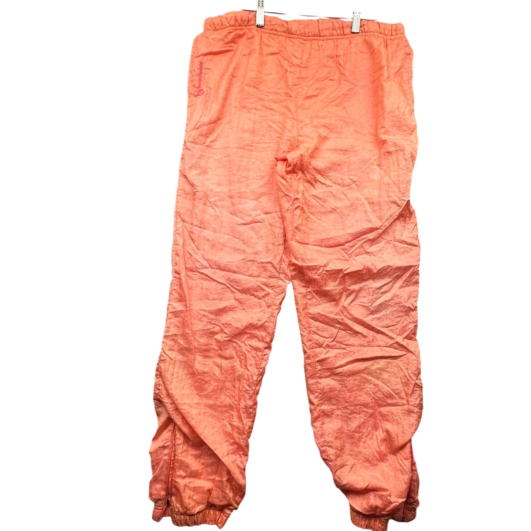 Sergio Tacchini VINTAGE Sergio Tacchini Orange Windbreaker Jogger Pants Womens M 8 Medium 90s 80s Italy Made Mens? Womens Size 24" / US 00 / IT 34 - 2 Thumbnail