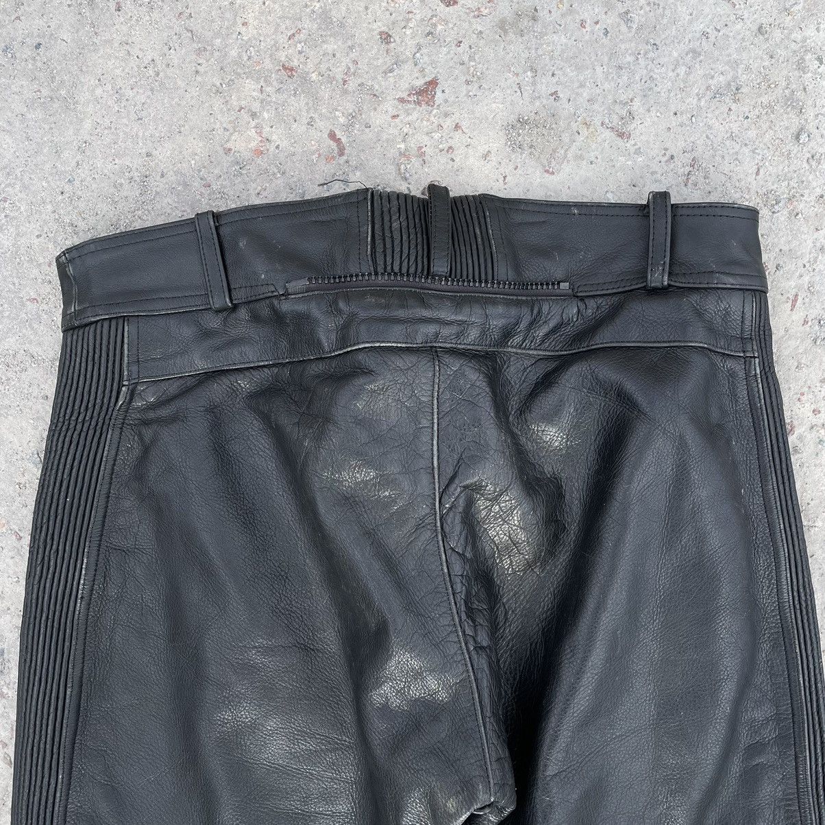 Vintage Vintage Moto Leather Pants 38 Size 90s Y2K USA Japanese Hype Size US 38 / EU 54 - 8 Thumbnail