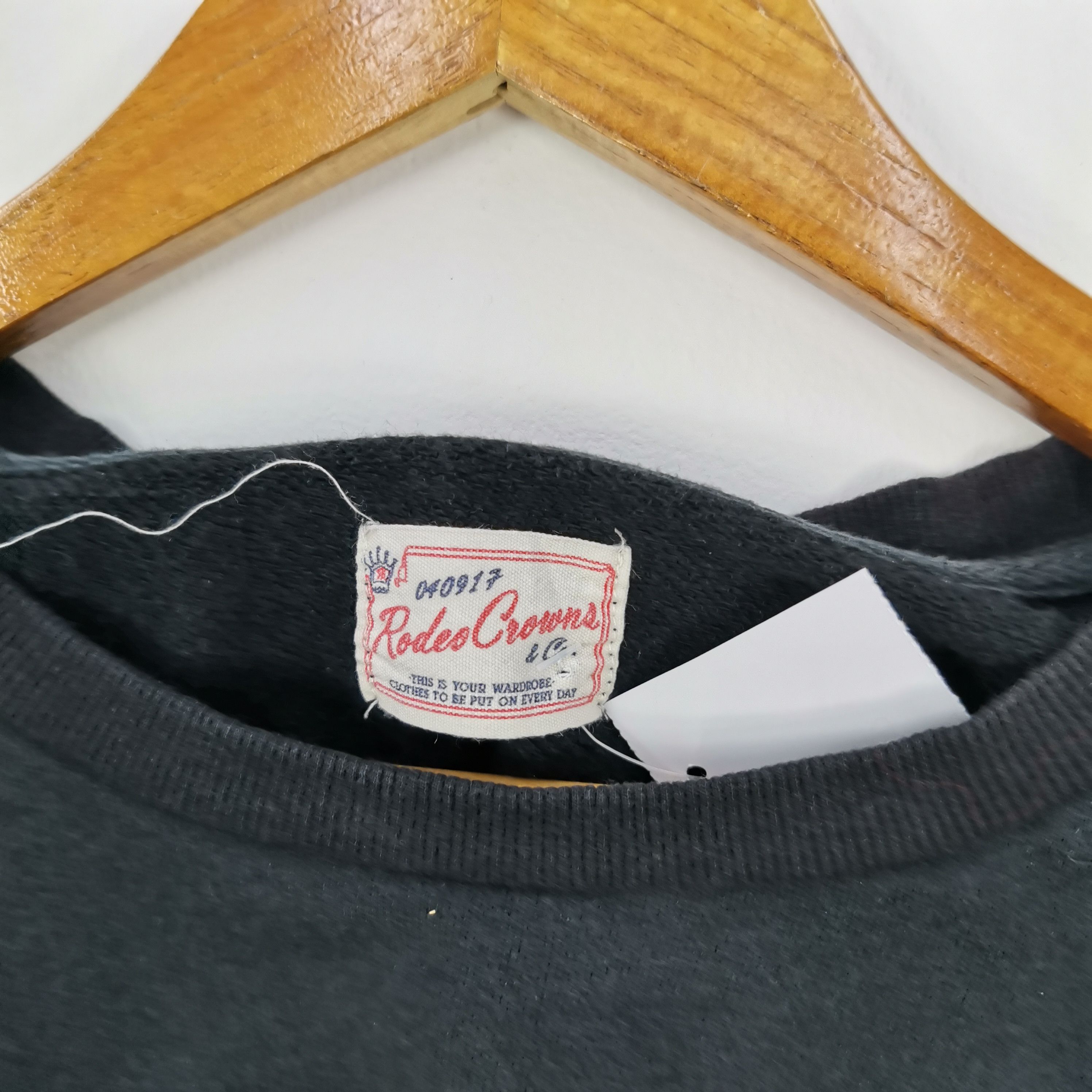 Japanese Brand × Vintage Vintage Rodeo Crown Sweatshirt Sweater Spade Jumper Size US L / EU 52-54 / 3 - 4 Thumbnail