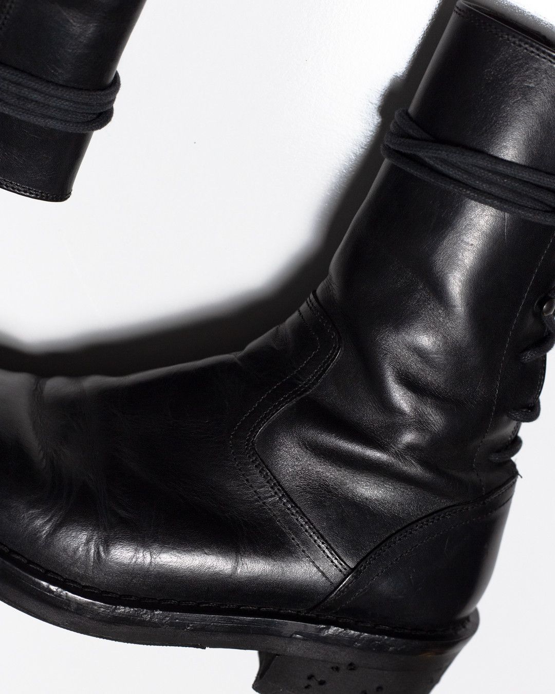 Ann Demeulemeester HENRICA BACKLACE BOOT Size US 7.5 / EU 40-41 - 3 Thumbnail