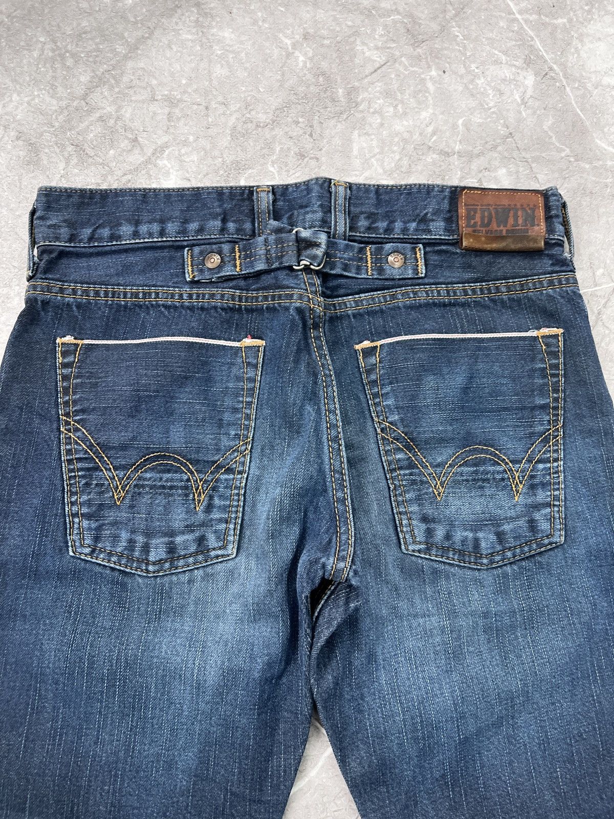 Denime × Edwin × Salvage EDWIN SK505 SELVAGE DENIM SIZE 28x32 Size US 28 / EU 44 - 12 Thumbnail
