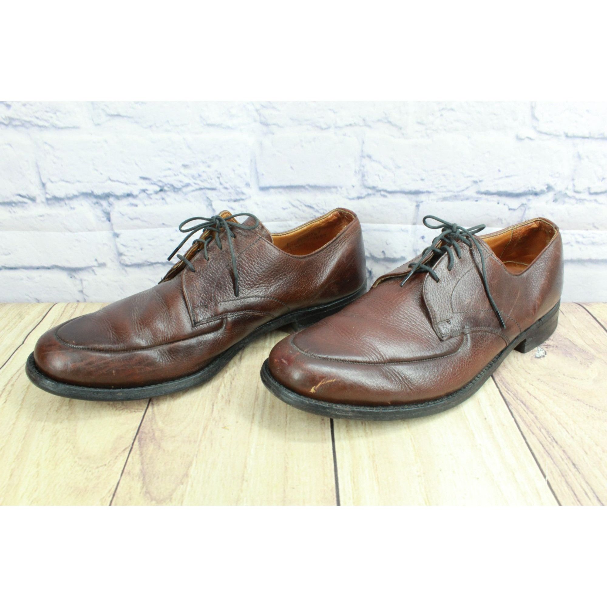 Other American Gentlemen Brown Leather Oxford Shoes Men's 10E Size US 10 / EU 43 - 2 Thumbnail