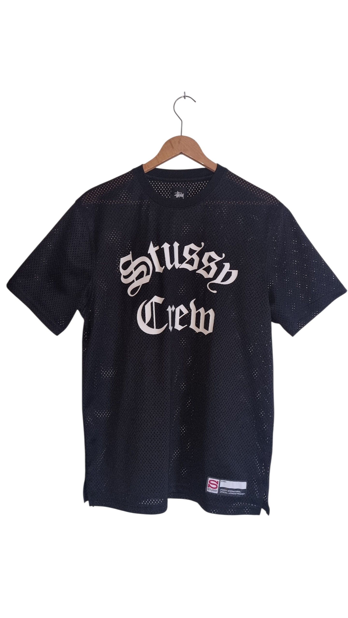 トップス STUSSY team jersey 80 BLACK Medium Stussy Team 80 Jersey - Black | Garmentory