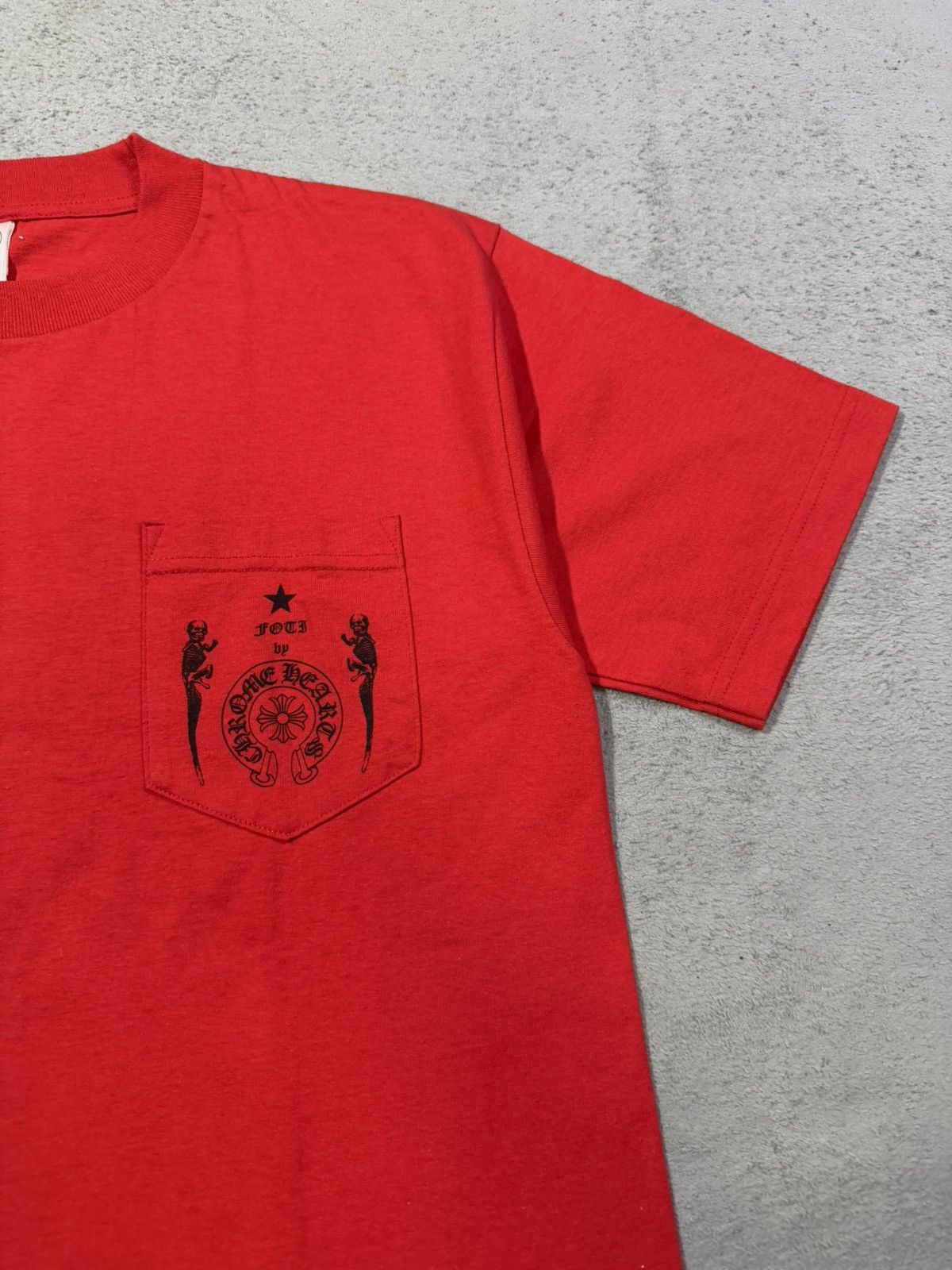Chrome Hearts RARE! 2010s Jarvis FOTI Red Size US M / EU 48-50 / 2 - 7 Thumbnail