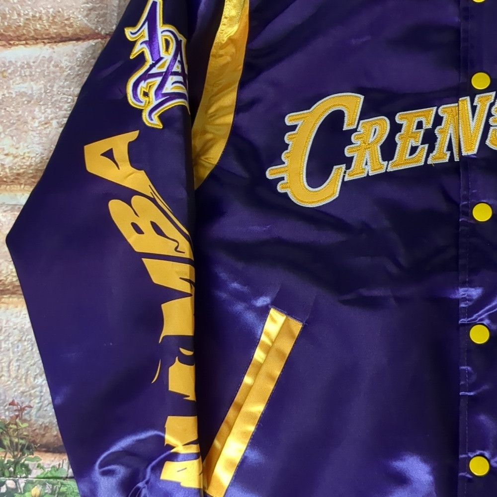 Other HEADGEAR classics purple Kobe Crenshaw satin jacket medium Size US M / EU 48-50 / 2 - 3 Thumbnail