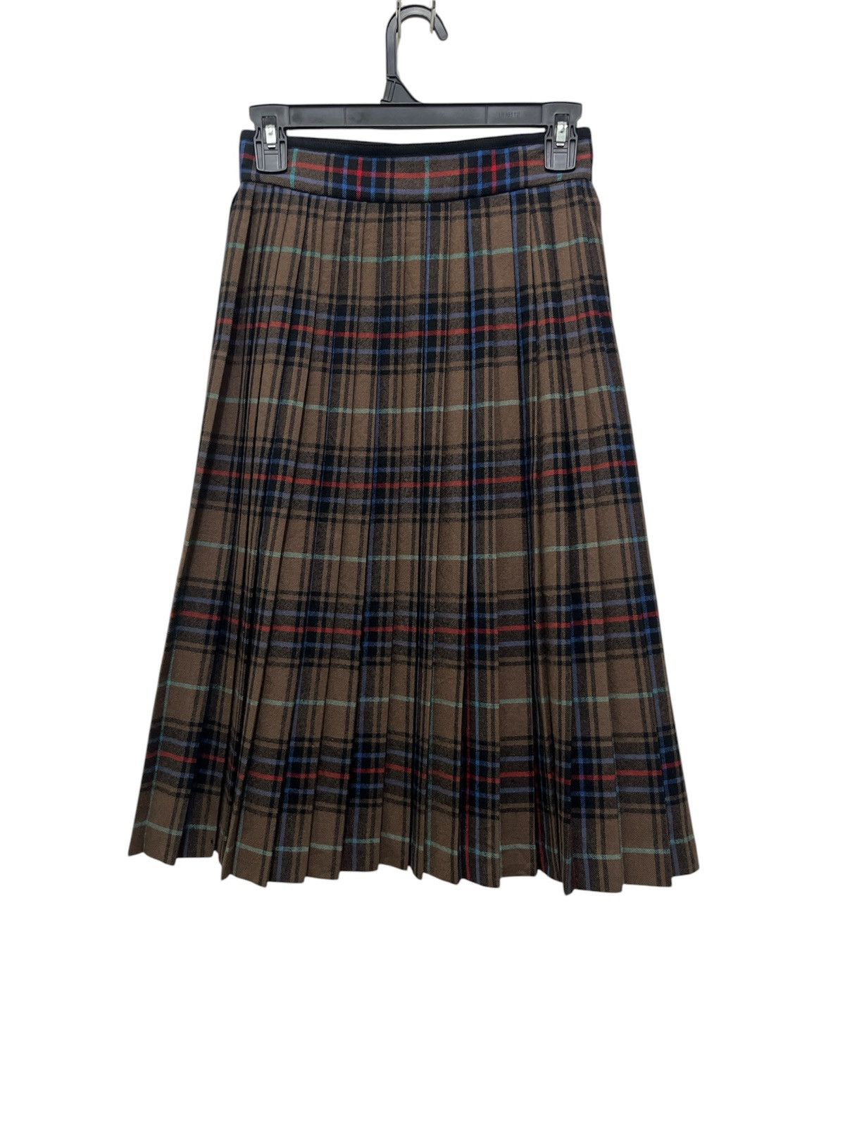 Yves Saint Laurent Vintage Yves Saint Laurent Paris YSL Wool Tartan Skirt Women Size 25" / US 0 / IT 36 - 2 Thumbnail