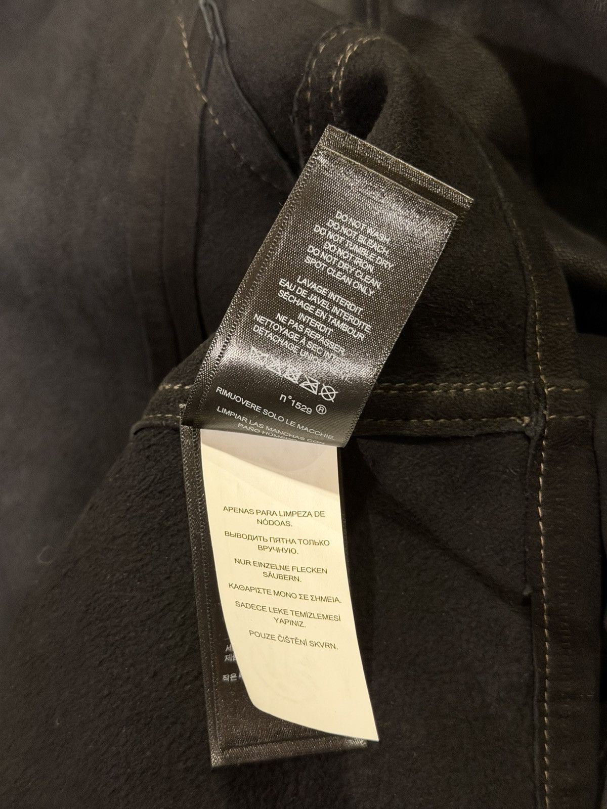 RRL Ralph Lauren RRL Ralph Lauren Roughout Sheep Suede Leather Workshirt Jack Size US XXL / EU 58 / 5 - 20 Thumbnail