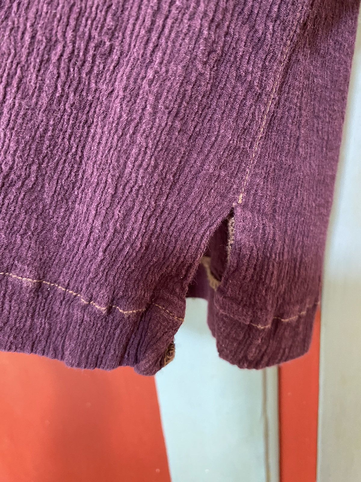Tsumori Chisato TSUMORI CHISATO purple pleated top Size M / US 6-8 / IT 42-44 - 9 Thumbnail