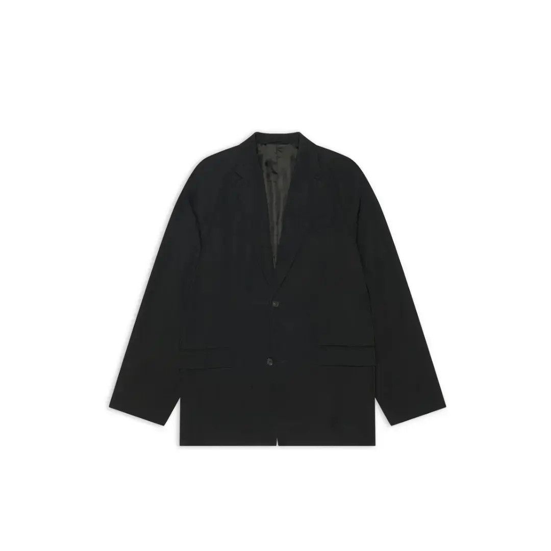 Balenciaga o1w1db10425 Raglan Tailored Jacket in Black Size US S / EU 44-46 / 1 - 1 Thumbnail