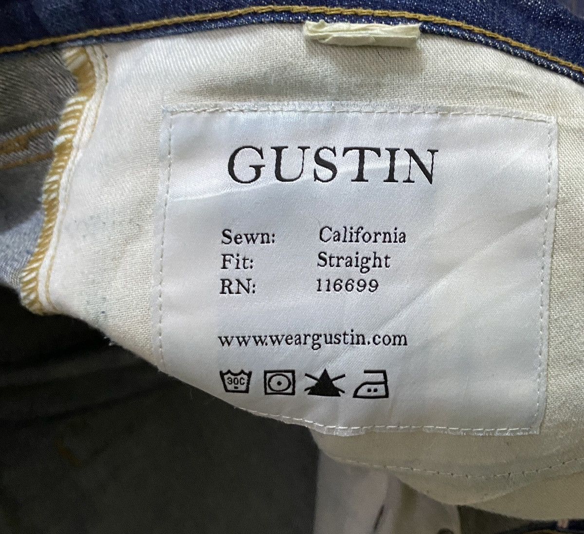 Gustin Rare Design Vintage Brans Gustin Selvedge Jeans 2000s Size US 36 / EU 52 - 12 Thumbnail
