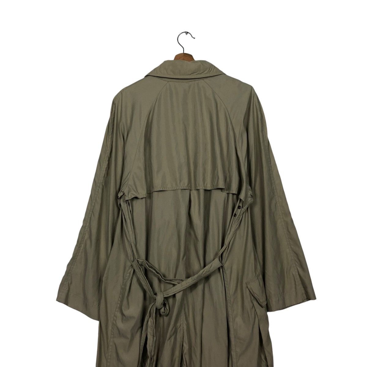 DKNY × Japanese Brand 🔥VINTAGE LONG JACKET DKNY BONDAGE PARACHUTE BIG LOGO LINING Size US M / EU 48-50 / 2 - 11 Thumbnail