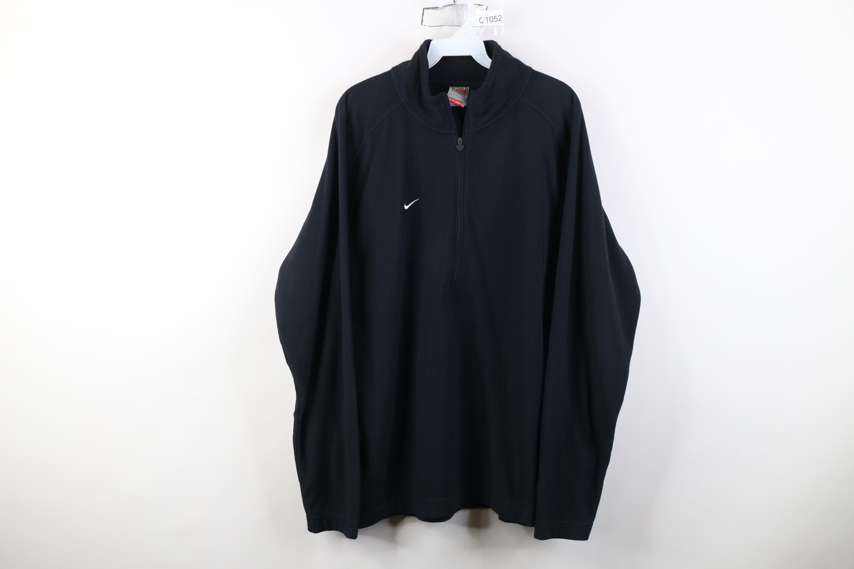 Nike Vintage Nike Scott Mini Swoosh Half Zip Fleece Sweater Size US L / EU 52-54 / 3 - 1 Thumbnail