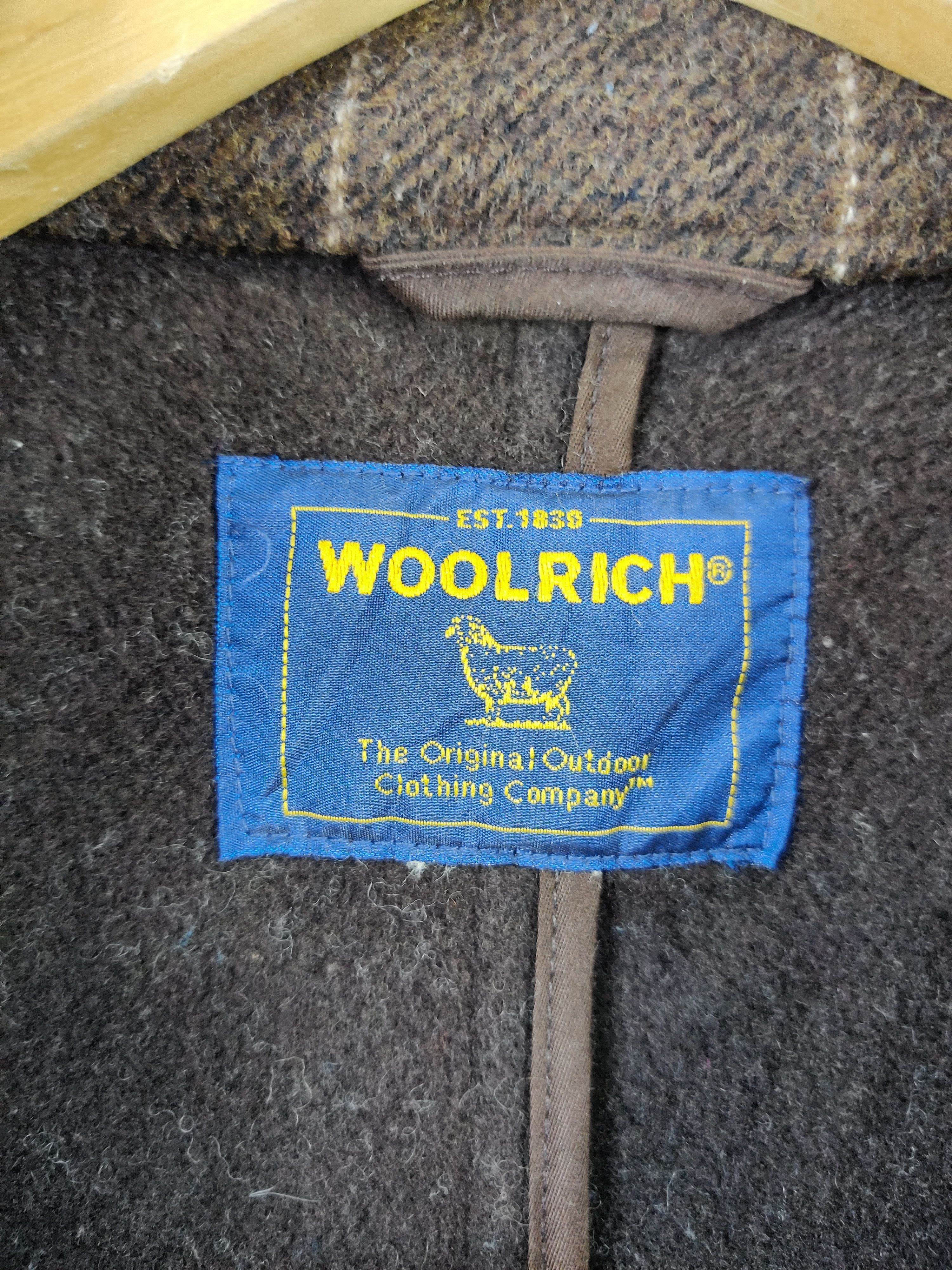 Woolrich Woolen Mills Vintage Woolrich Wool Plaid Double Breasted Coat Size US M / EU 48-50 / 2 - 10 Thumbnail