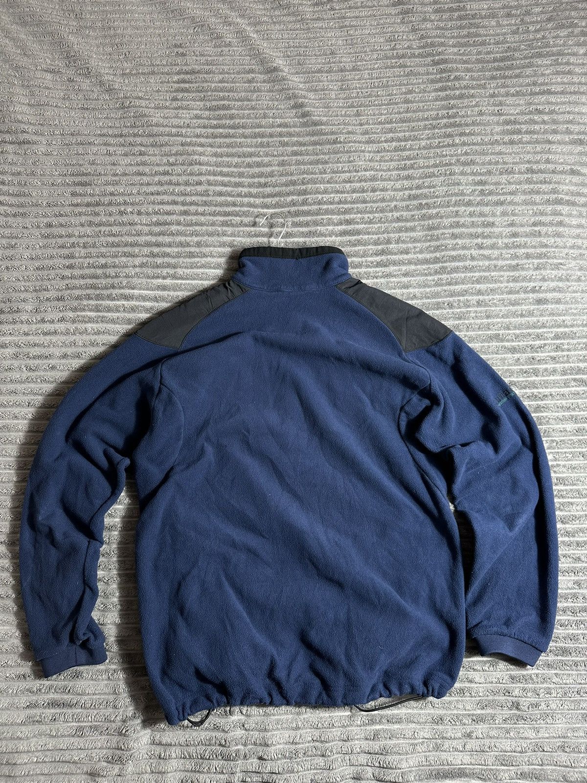 Nike × Vintage Nike Golf Portugal 🇵🇹 Vintage Fleece Navy 1/4 Zip Sweatshirt Size US L / EU 52-54 / 3 - 12 Thumbnail