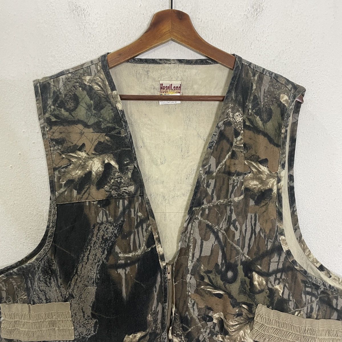 Japanese Brand Vintage Y2k Heartland Camo Vest Size US XXL / EU 58 / 5 - 4 Thumbnail