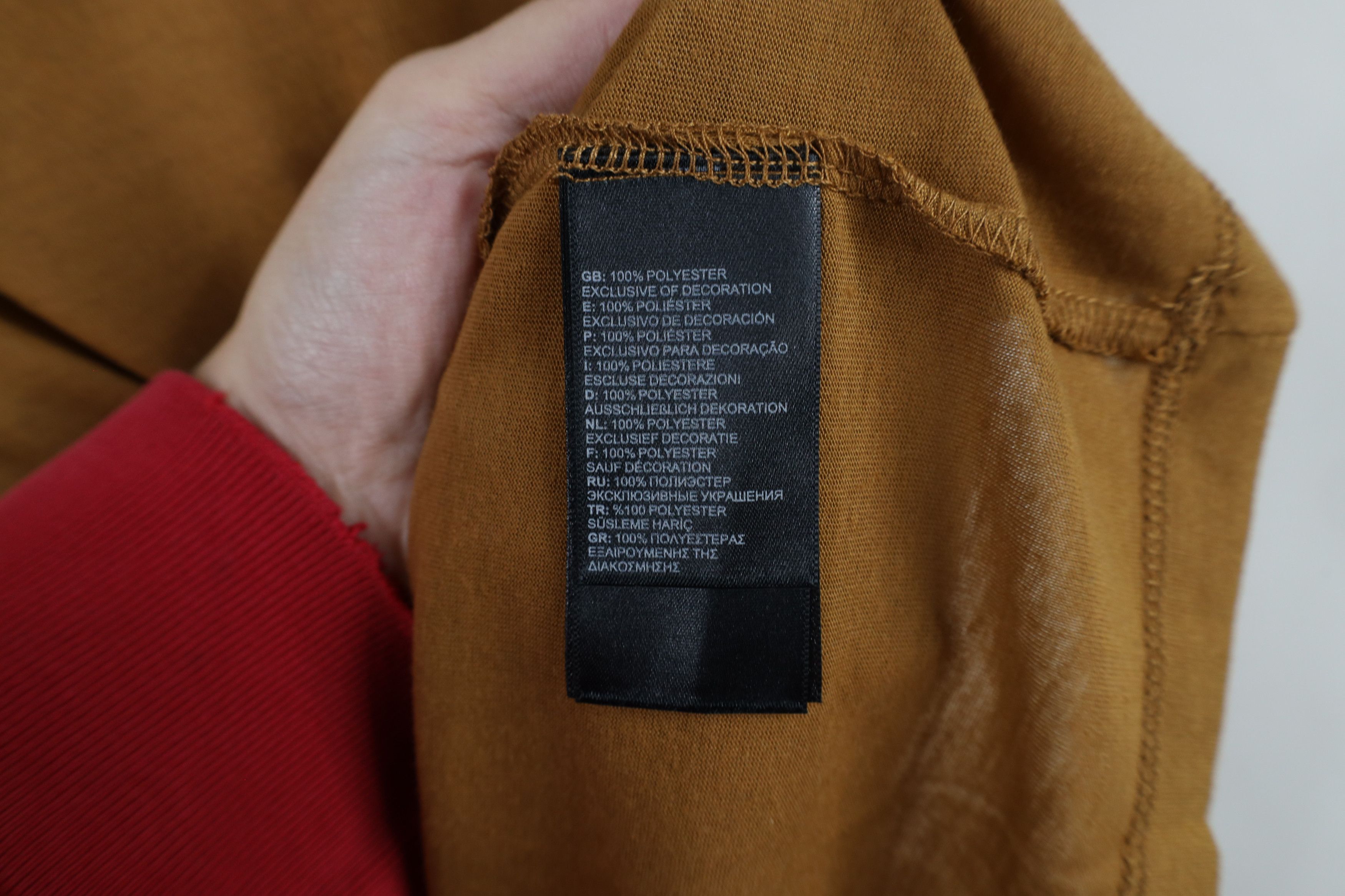 The North Face × Vintage The North Face Knit Short Sleeve T-Shirt Brown Polyester Size US M / EU 48-50 / 2 - 7 Thumbnail