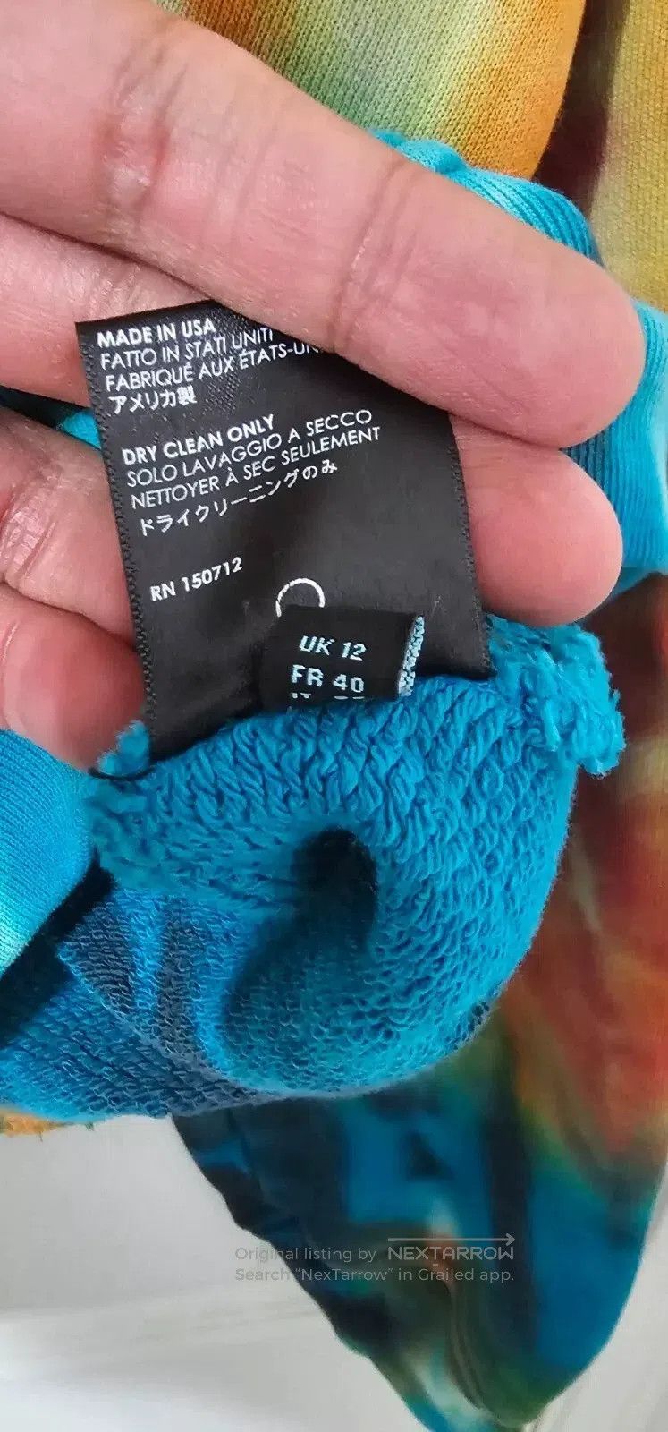 Amiri Amiri Tie-Dye Sweatshirt Size US L / EU 52-54 / 3 - 7 Thumbnail