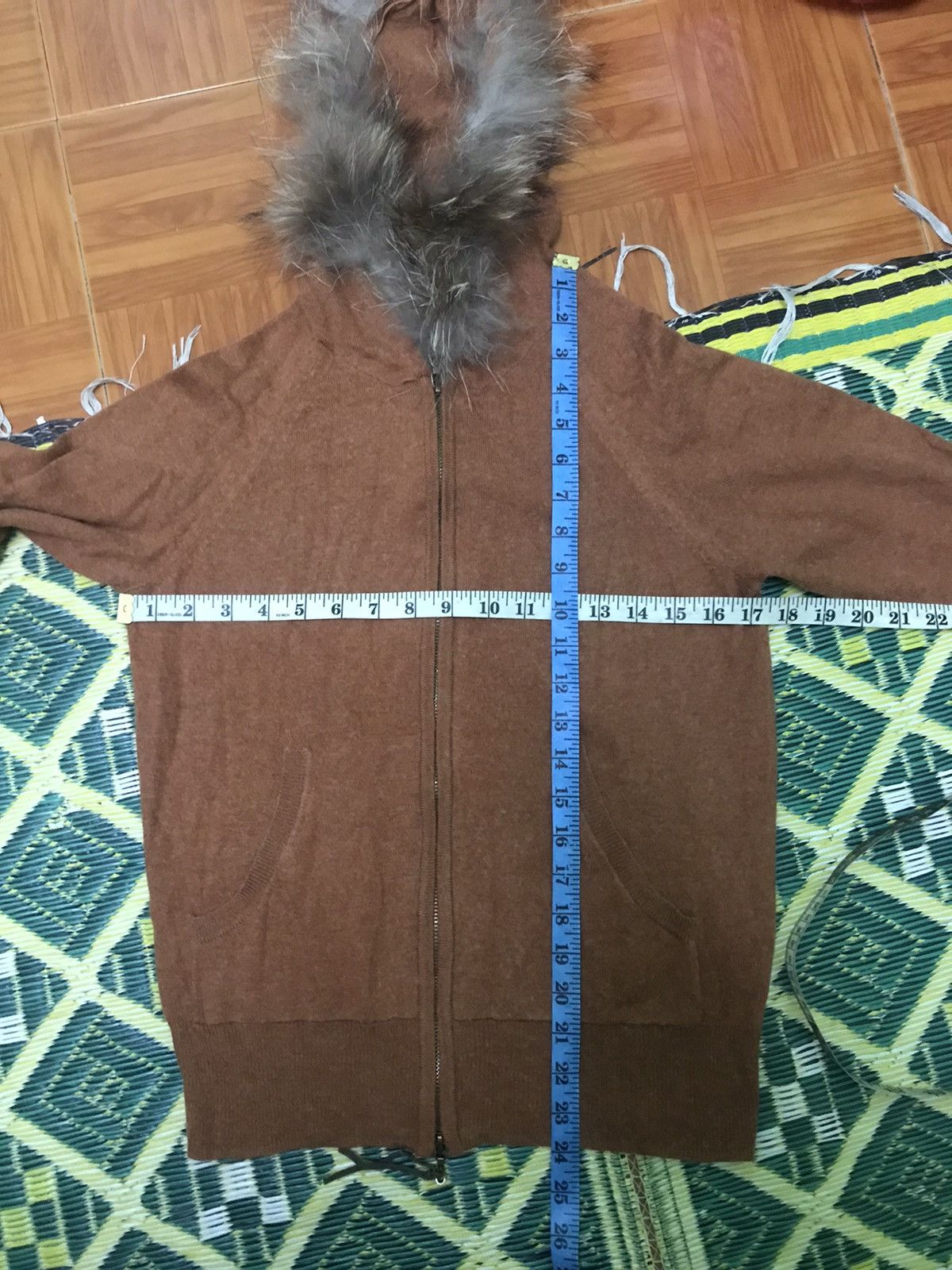 If Six Was Nine Very rare gothic punk goa fur hoodie lgb style Size US M / EU 48-50 / 2 - 11 Thumbnail
