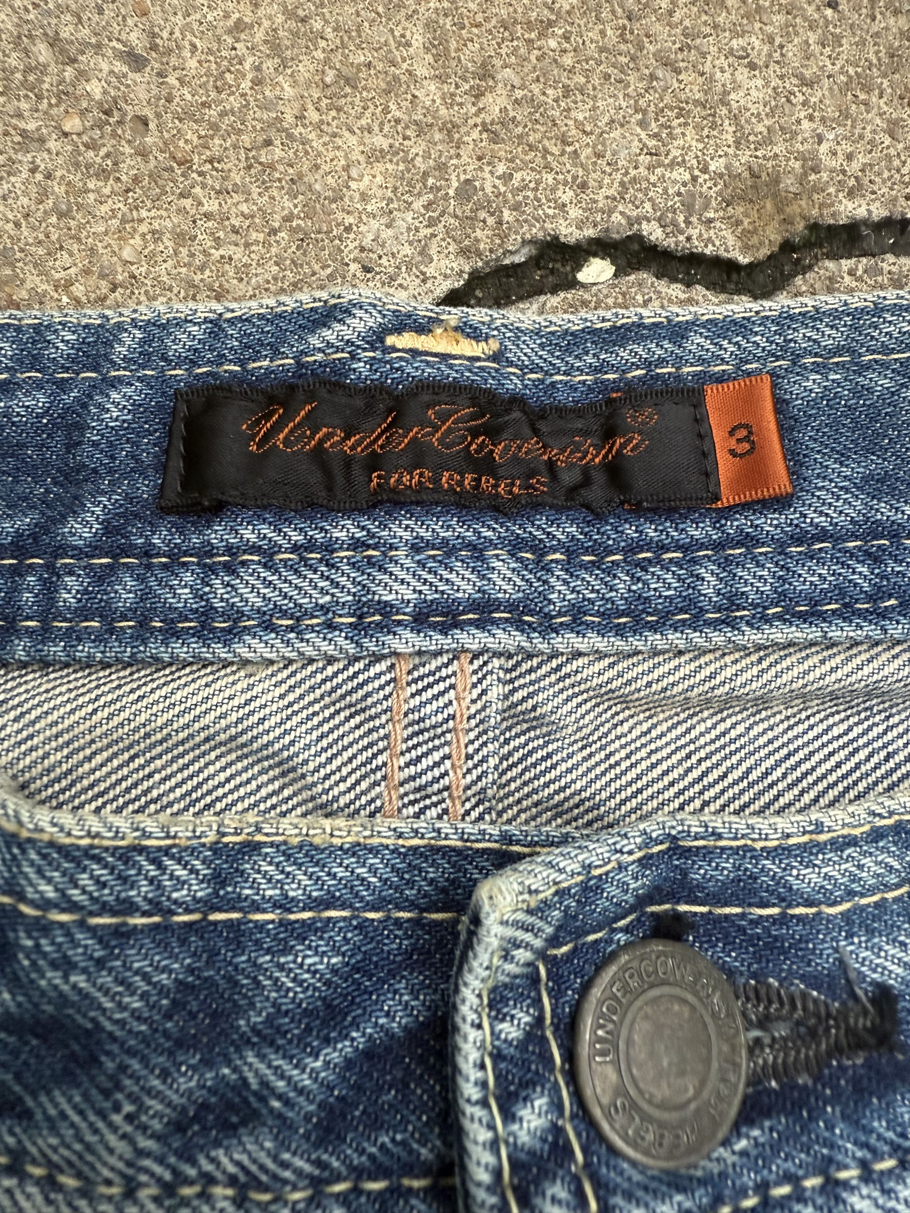 Undercover SS06 "T" Flared Chuuut! Denim Size US 32 / EU 48 - 7 Thumbnail