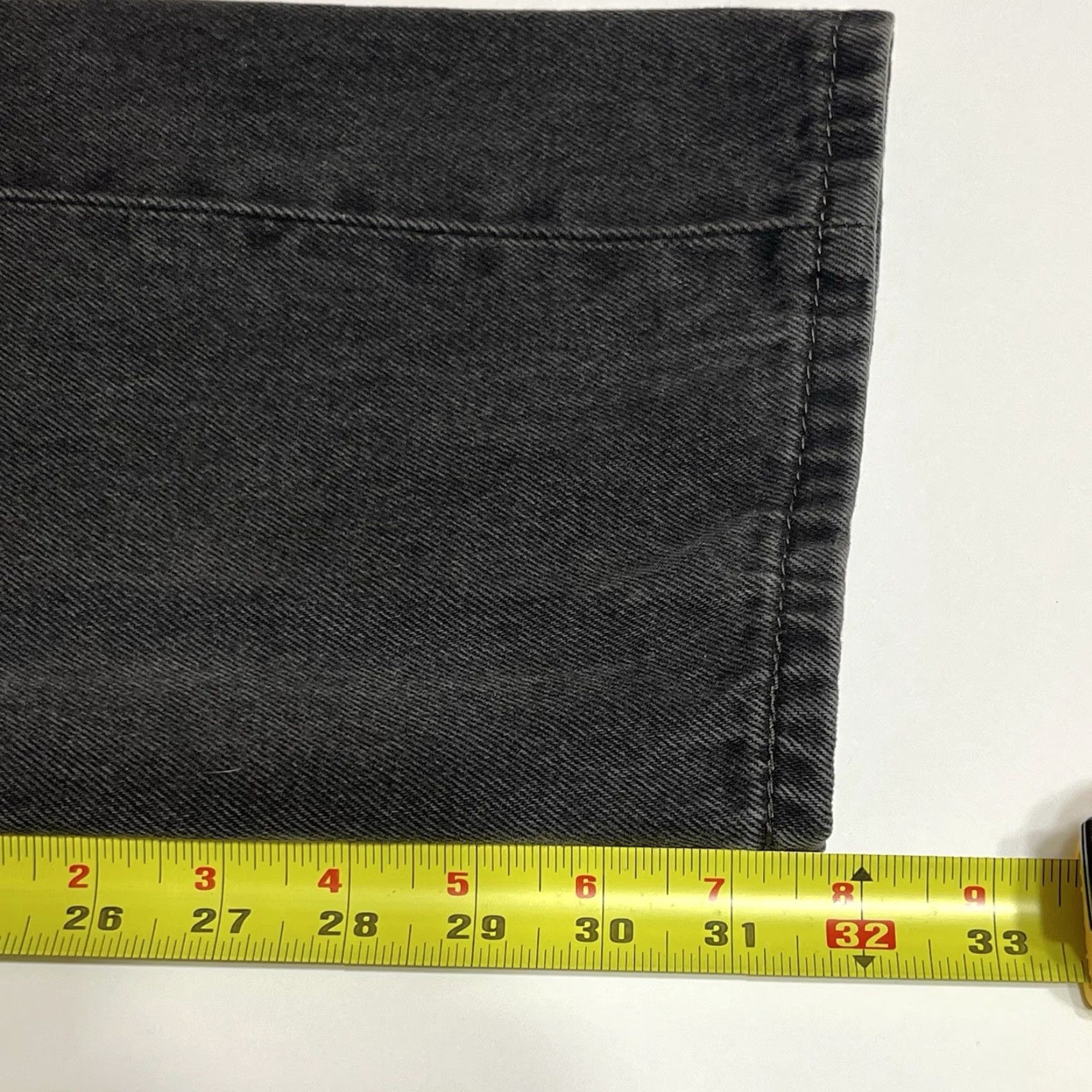 Levi's Levi's 505 Jeans Mens Regular Straight Denim Black Wash 34x32 5-Pocket Belt Loops Size US 34 / EU 50 - 6 Thumbnail