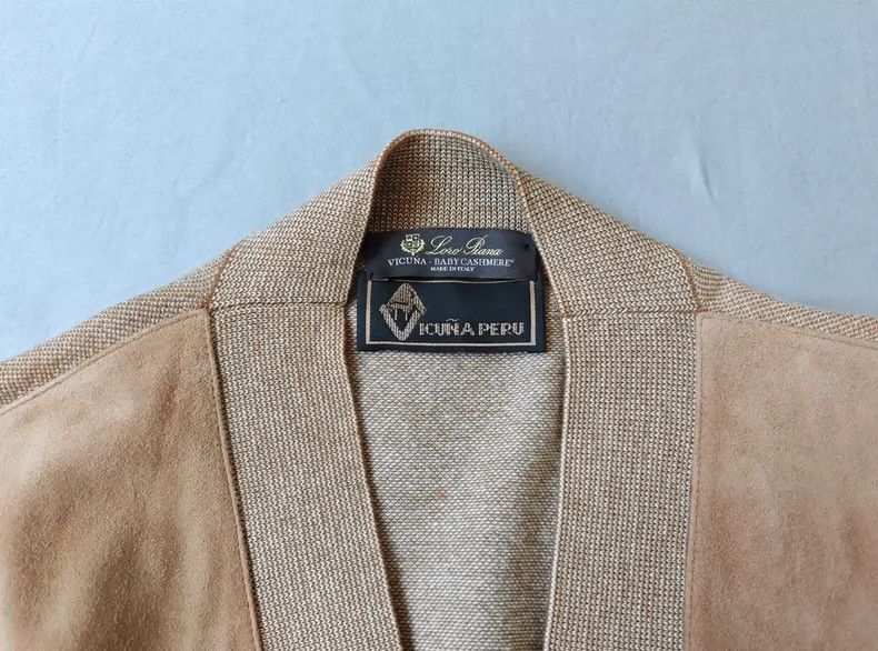 Loro Piana LORO PIANA Luo Ma woolen cardigan knit coat Size US L / EU 52-54 / 3 - 5 Thumbnail