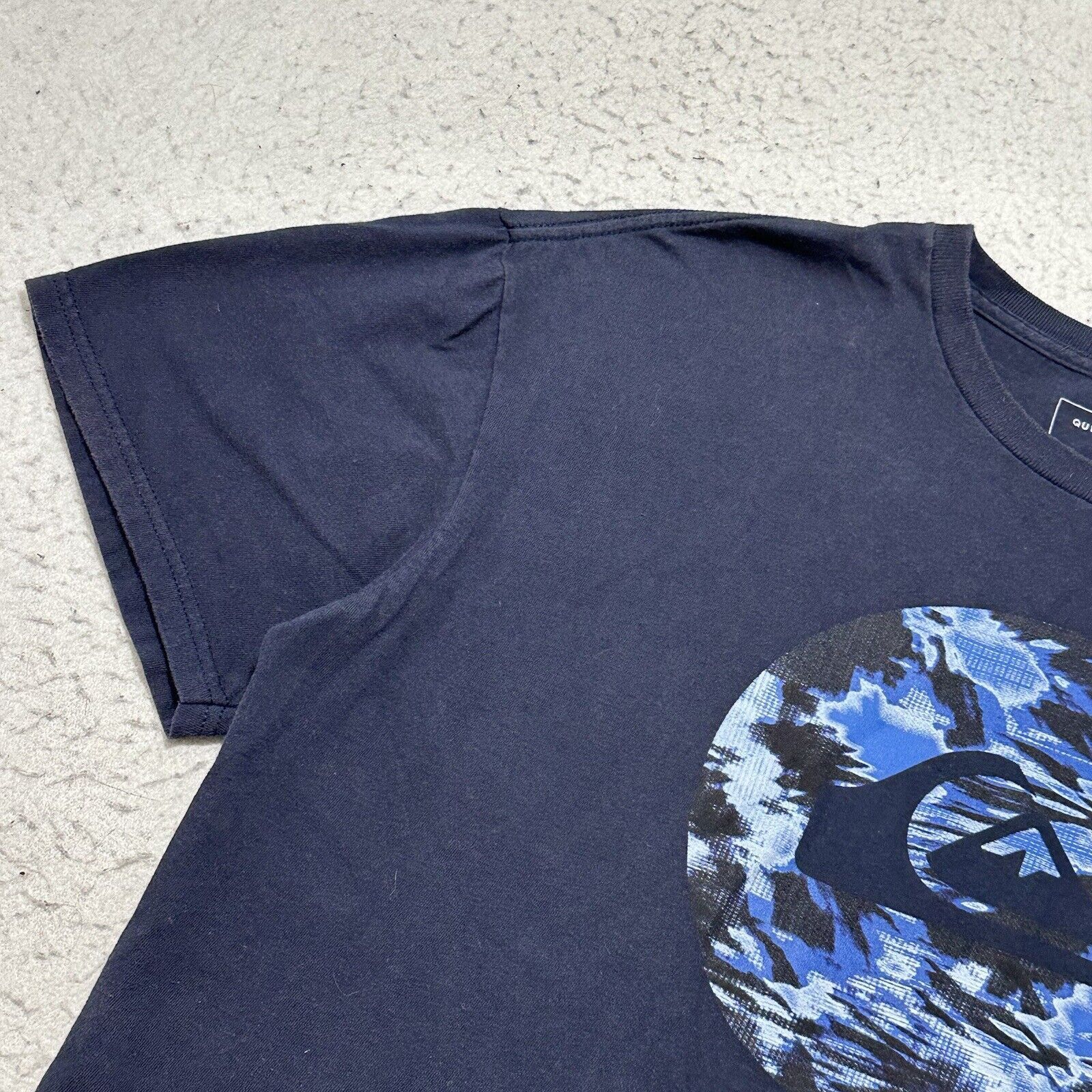 Quiksilver Quiksilver Large Regular Fit Graphic T Shirt Navy Blue Size US L / EU 52-54 / 3 - 4 Thumbnail