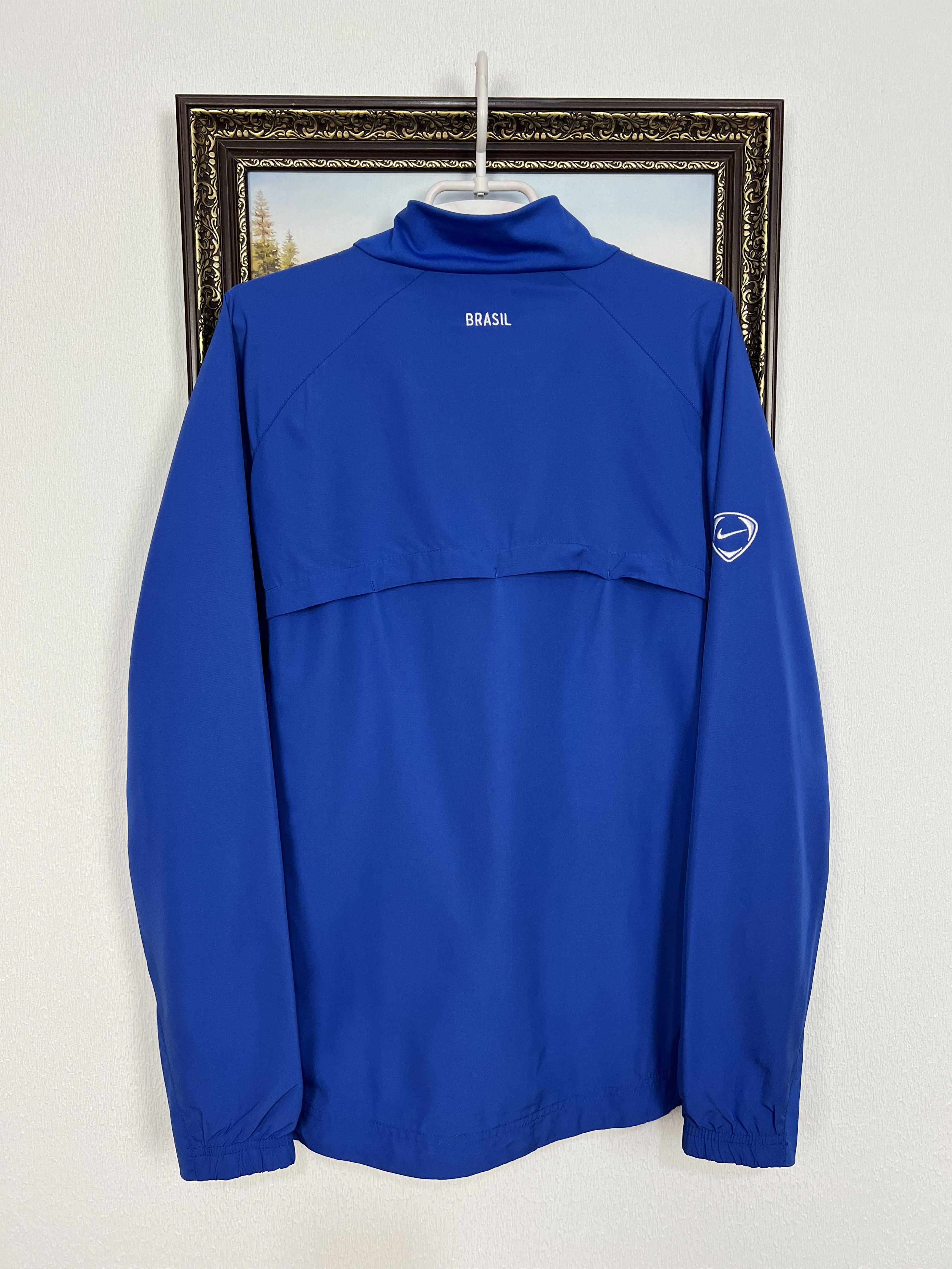 Nike Brazil Football National Team Jacket Soccer Track Top Size US M / EU 48-50 / 2 - 10 Thumbnail