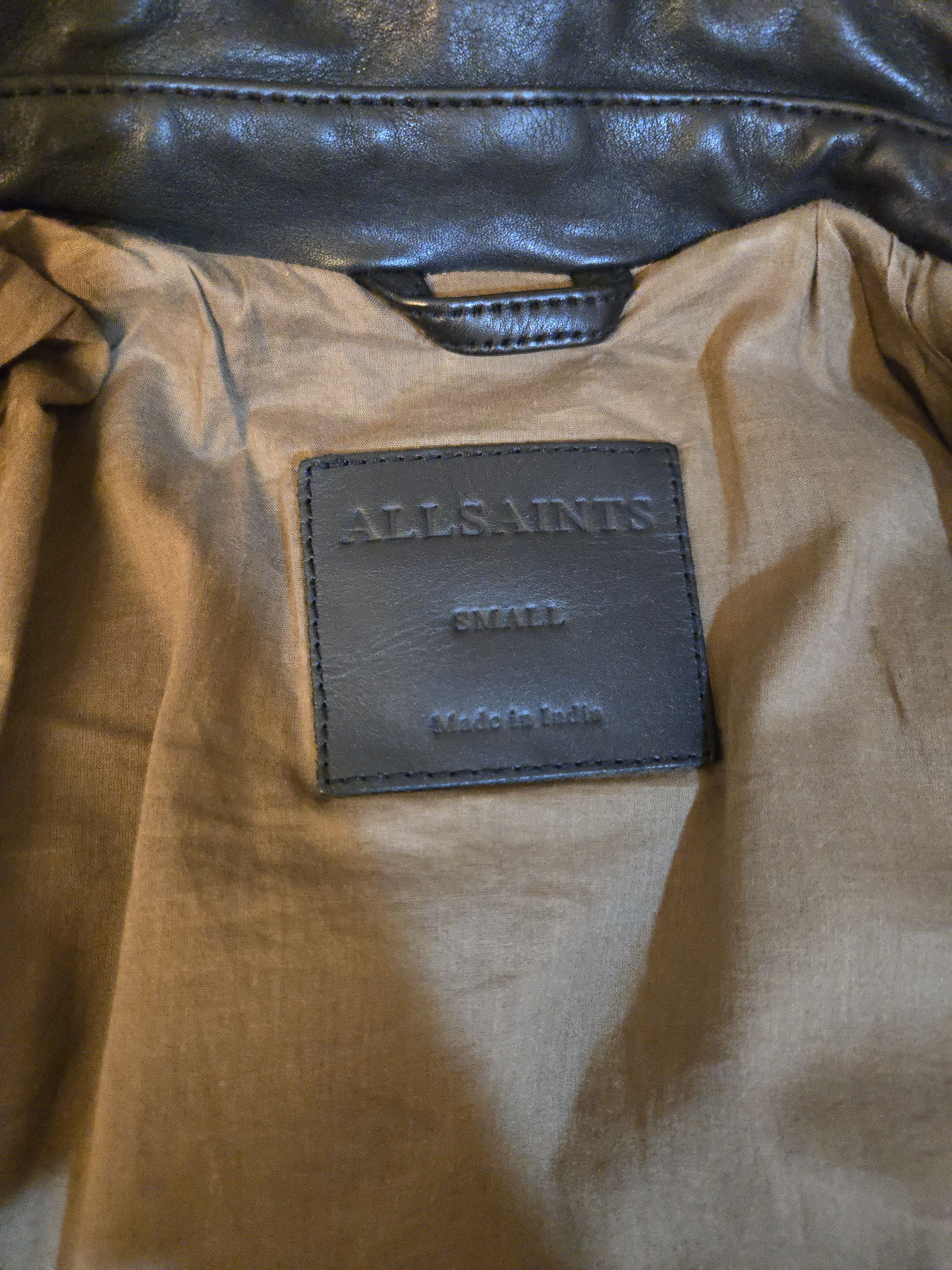 Allsaints All Saints Verdi Leather Jacket Size US S / EU 44-46 / 1 - 3 Thumbnail