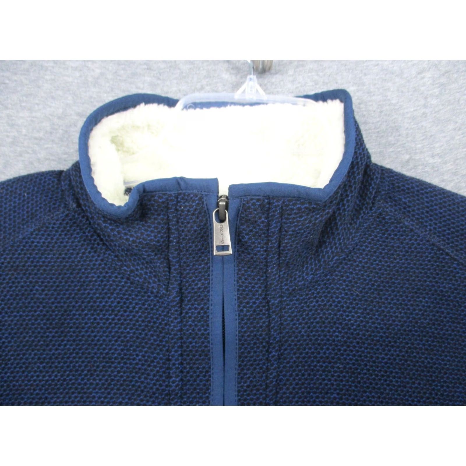 Orvis Orvis Pullover L Men's Sherpa Lined Blue 1/4 Zip Heavyweight Size US L / EU 52-54 / 3 - 3 Thumbnail