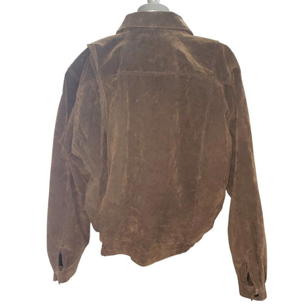 Designer CT1402a BURK'S BAY Ladies SUEDE JACKET XL Size XL / US 12-14 / IT 48-50 - 5 Thumbnail