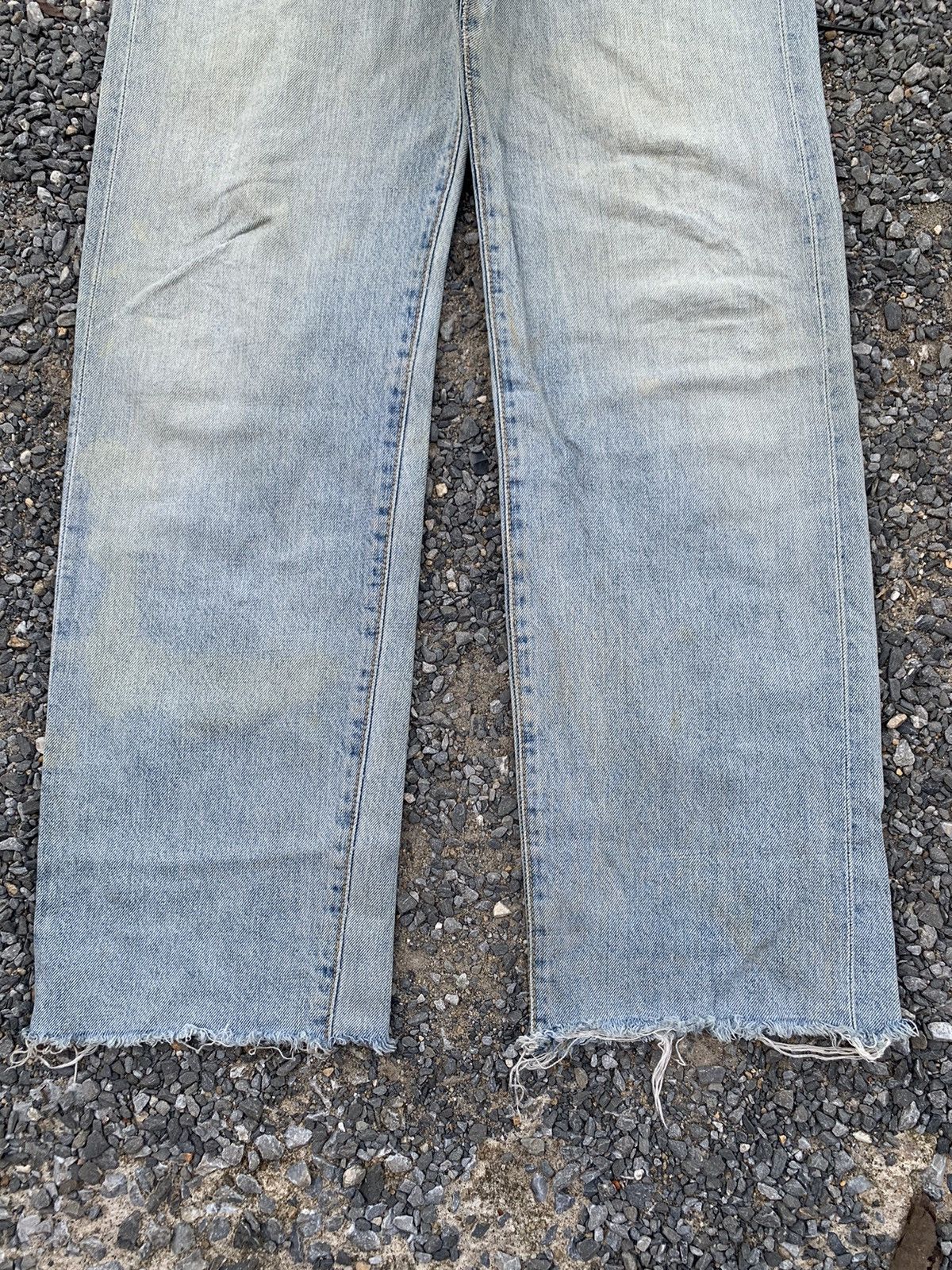 Edwin VINTAGE EDWIN 505XX SELVEDGE FADED JAPANESE DISTRESSED DENIM Size US 29 - 6 Thumbnail