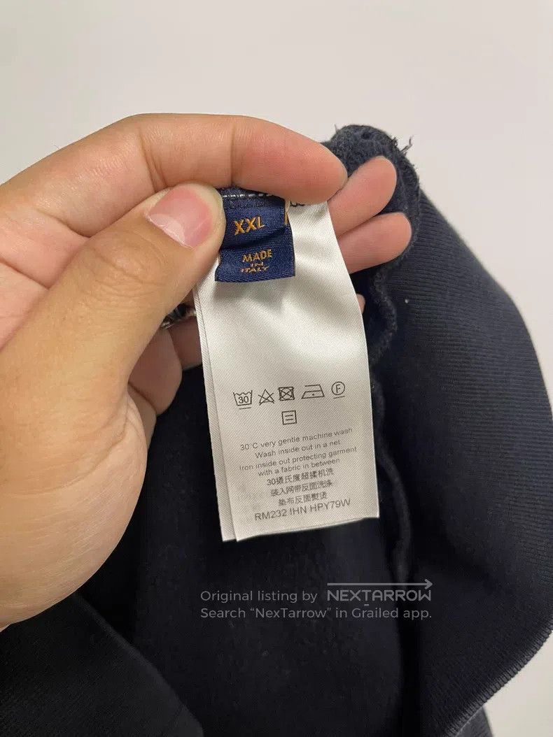 Louis Vuitton Louis Vuitton Black Hoodie Size US XXL / EU 58 / 5 - 5 Thumbnail