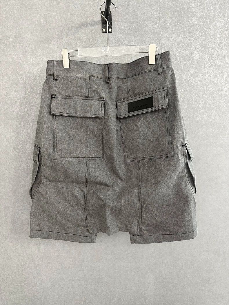 Rick Owens rick owens 24ss Men's Grey Drawstring Pocket Cropped Pants Size US 32 / EU 48 - 3 Thumbnail