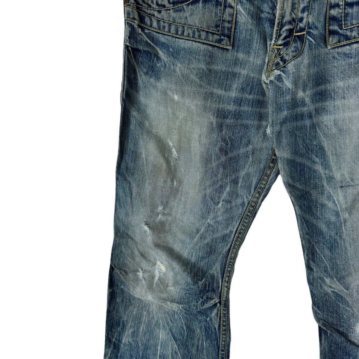 Japanese Brand ❄️BLUE WAY JAPAN FLARE DENIM JEANS PANTS Size US 32 / EU 48 - 8 Thumbnail