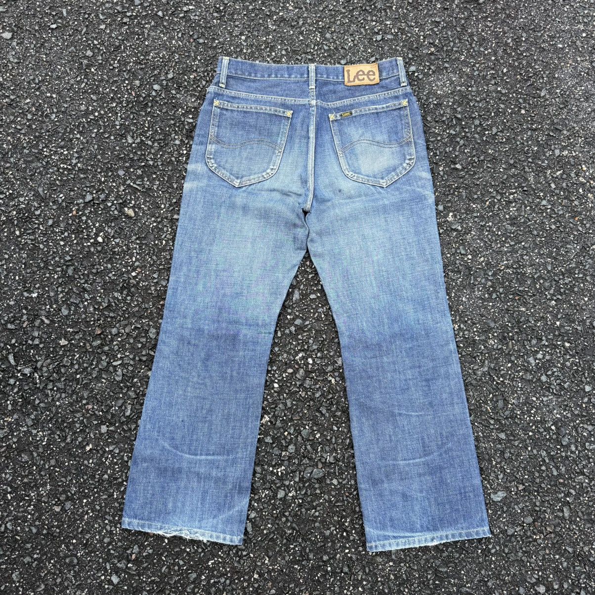 Lee Vintage Lee Flare Bootcut denim faded jean denim pants Size US 31 - 3 Thumbnail