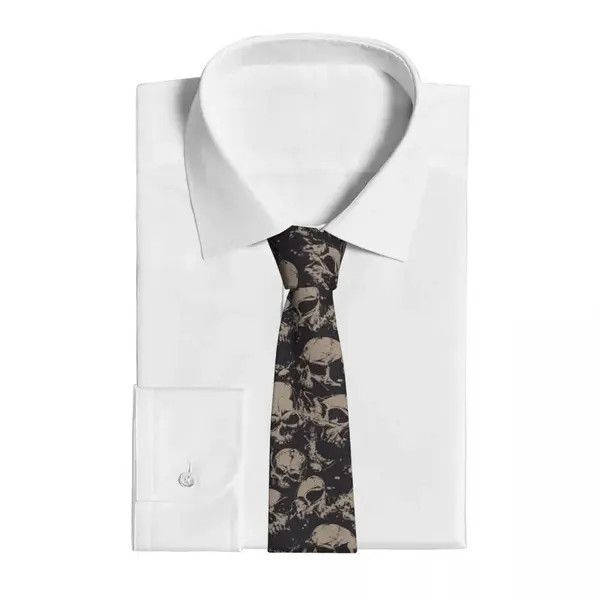 VIBE Skull tie Size ONE SIZE - 2 Thumbnail