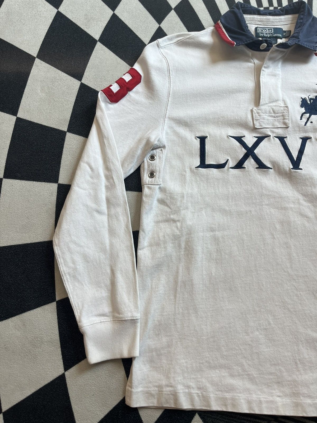 Polo Ralph Lauren Vintage POLO LXVII 3 by Ralph Lauren 90’s long sleeve shirt Size US M / EU 48-50 / 2 - 9 Thumbnail