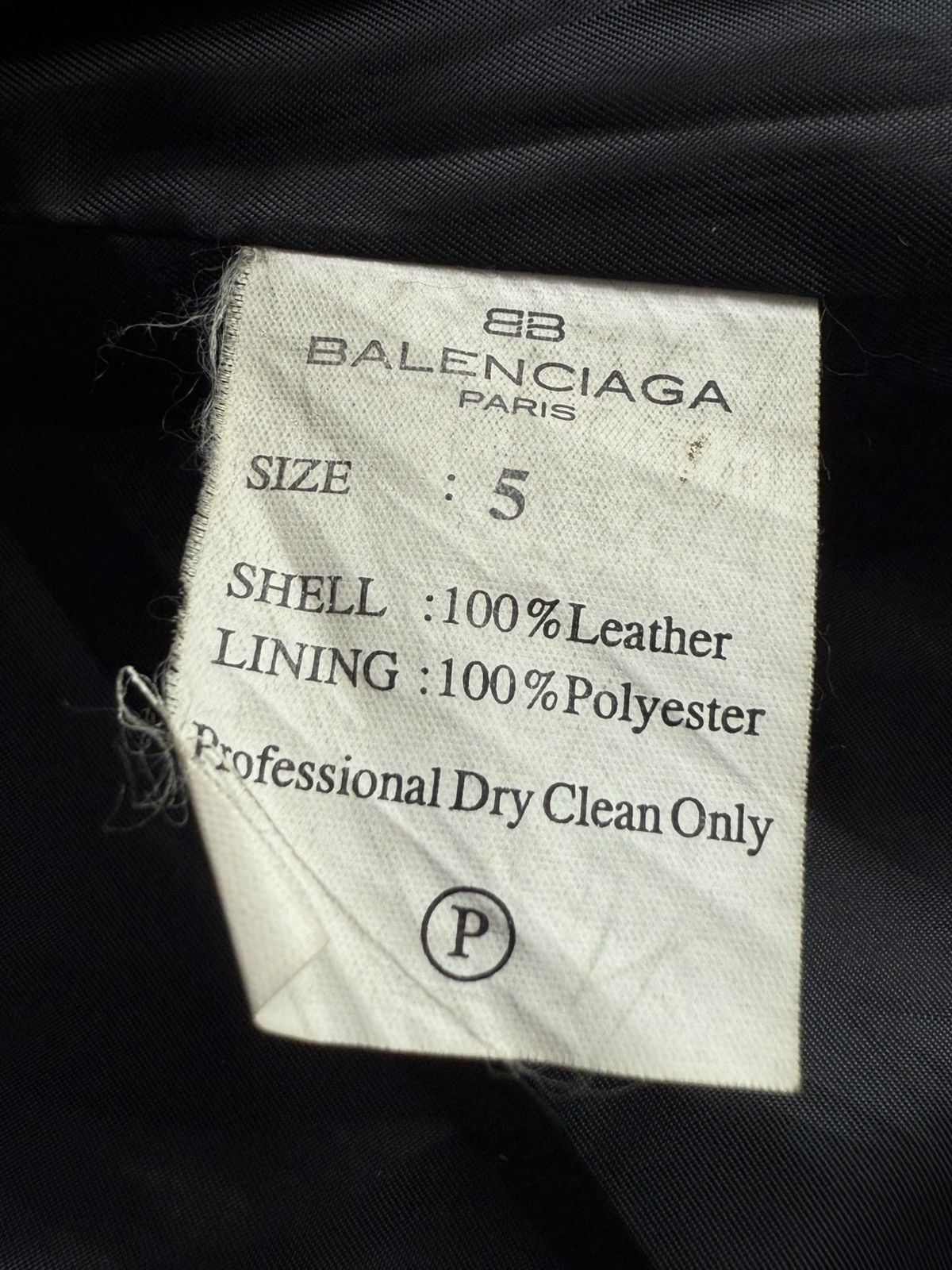 Balenciaga 1997 Balenciaga - Motorcycle Zip Leather Jacket Size US XL / EU 56 / 4 - 14 Thumbnail